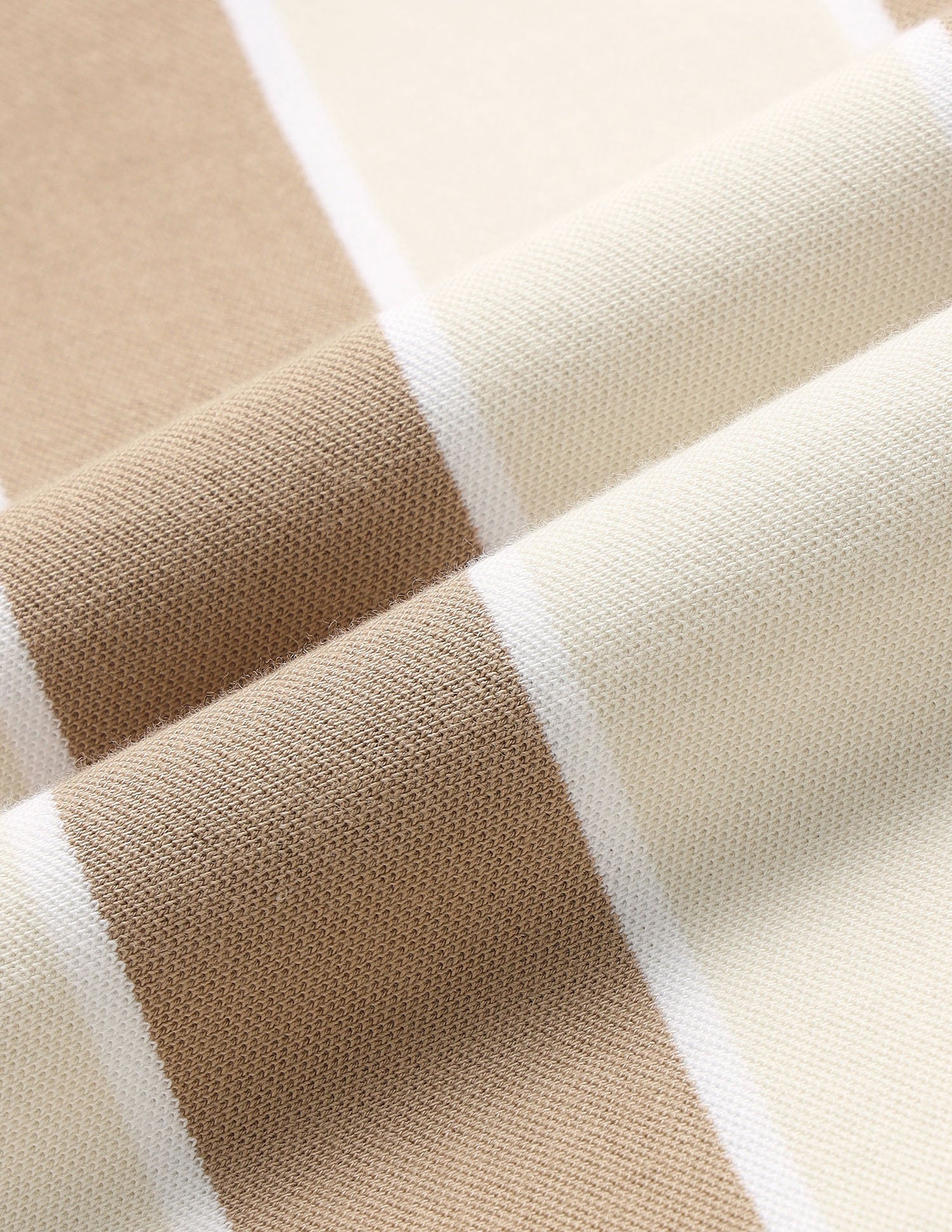 Sotogrande Vertical Striped Polo Shirt Beige - U.S. Polo Assn. India | Large