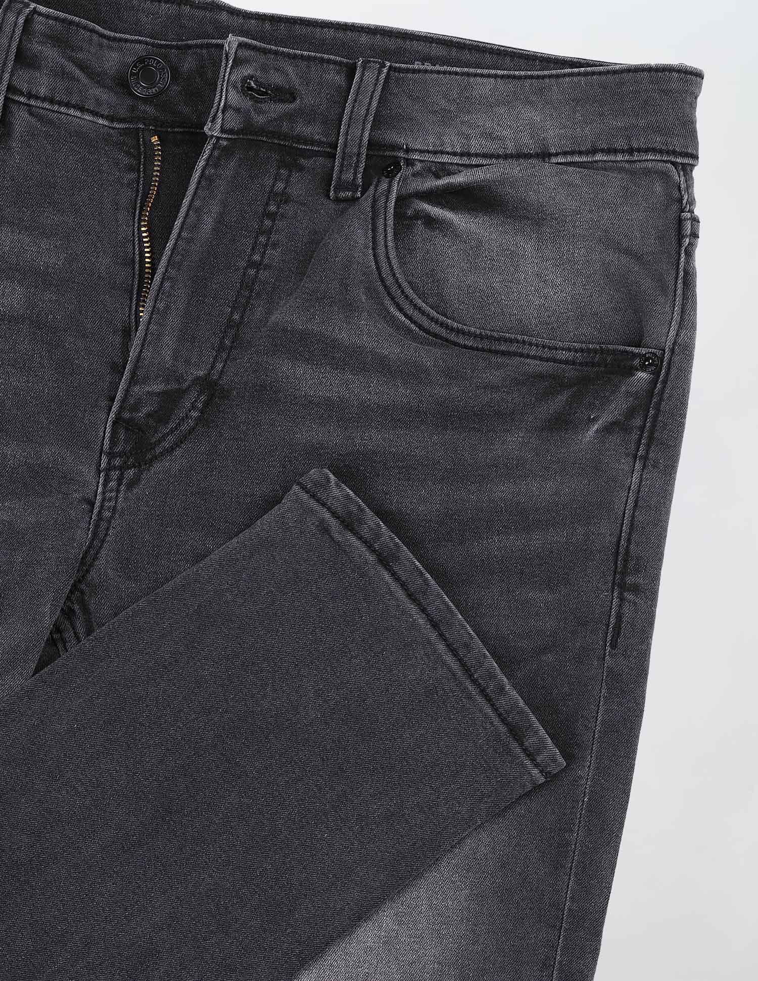 Brandon Slim Tapered Fit Black Jeans Black - U.S. POLO ASSN. | Large