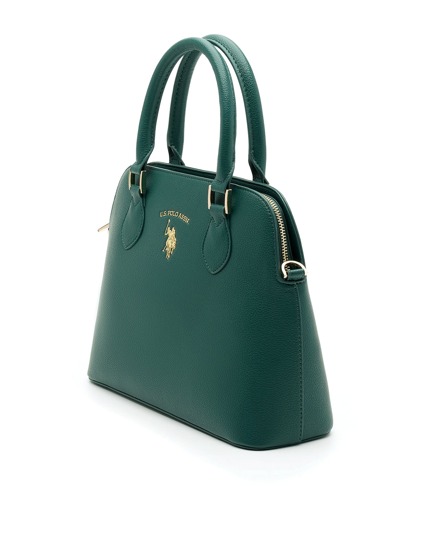Beth Monogram Dome Handbag Green - U.S. POLO ASSN. | Large