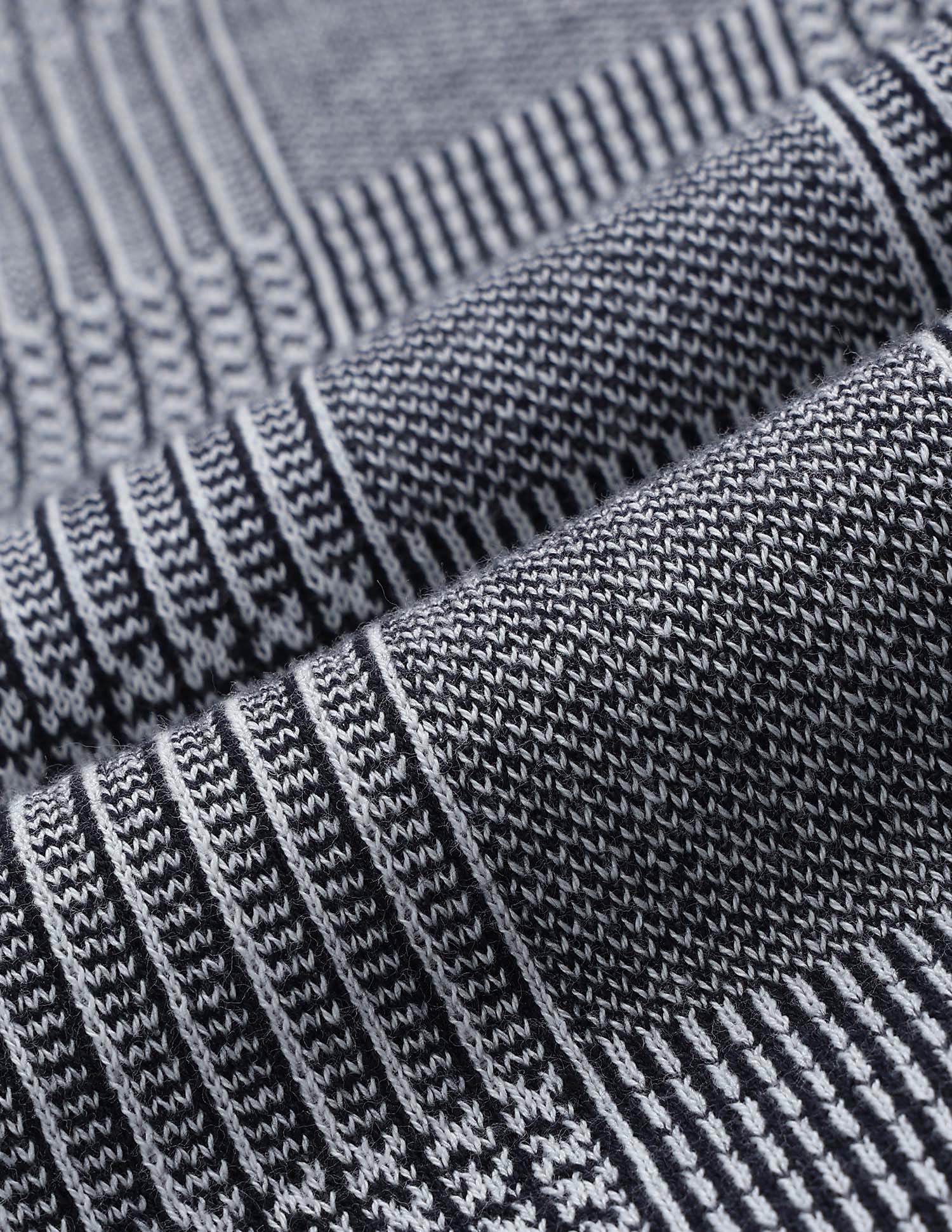 Boys Textured Regular Fit Polo Shirt Navy - U.S. POLO ASSN. | Large