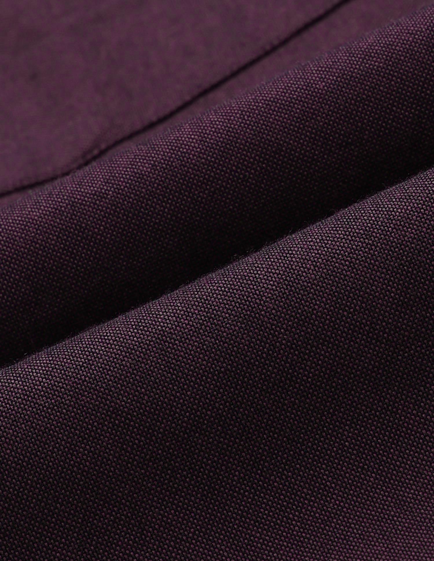 Solid Pattern Oxford Shirt Wine - U.S. Polo Assn. India | Large