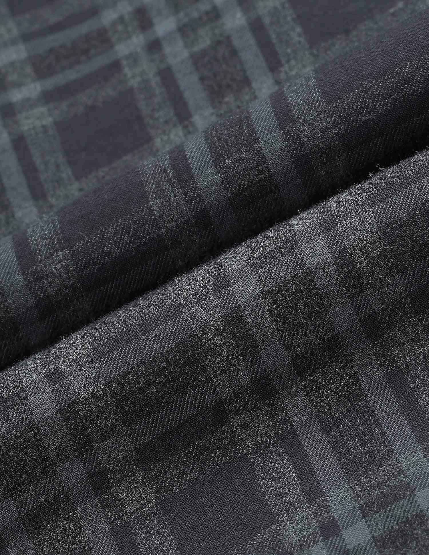 Tartan Checked Regular Fit Shirt Dark Grey - U.S. Polo Assn. India | Large