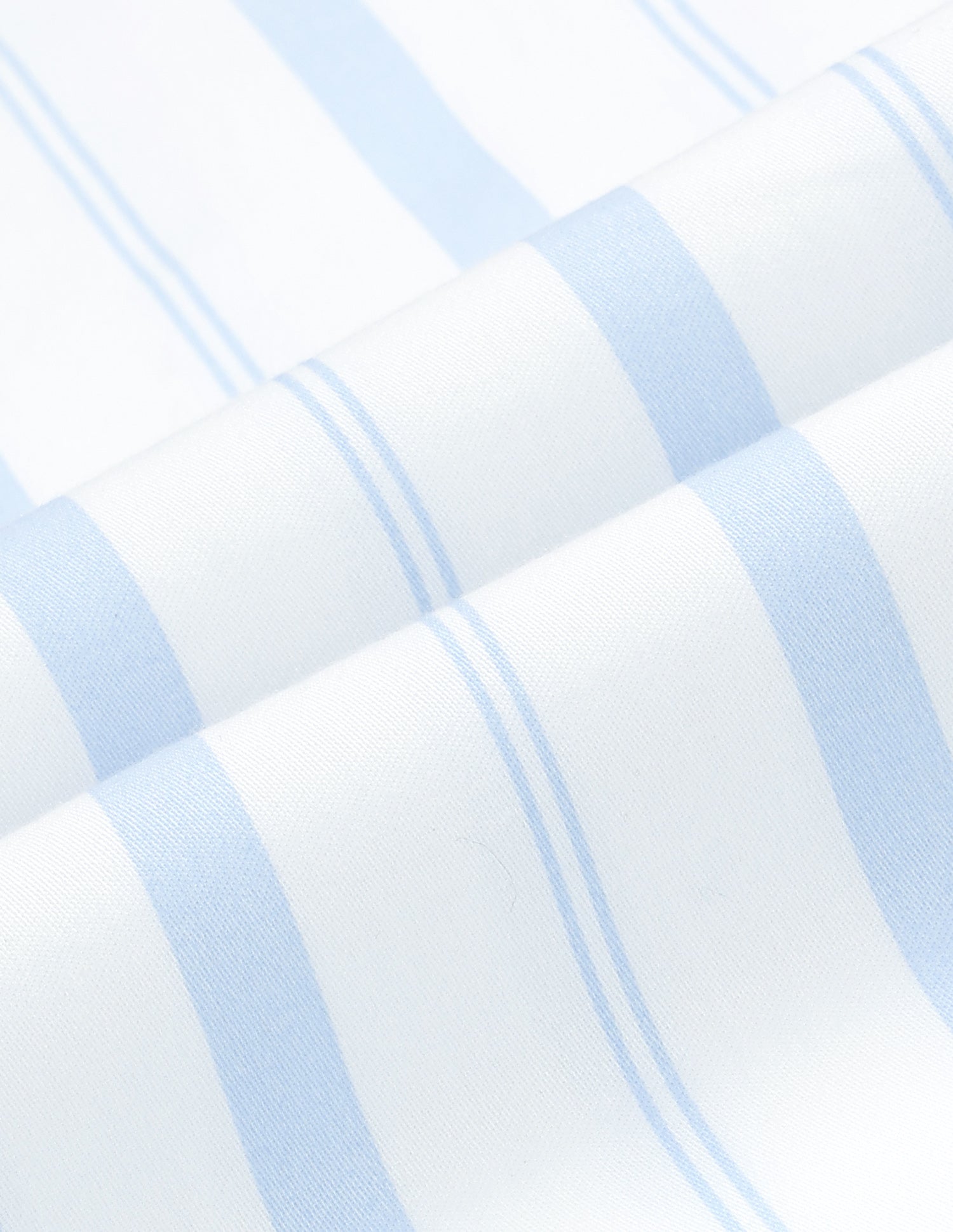 Tailored Fit Vertical Striped Shirt Light Blue - U.S. Polo Assn. India | Large