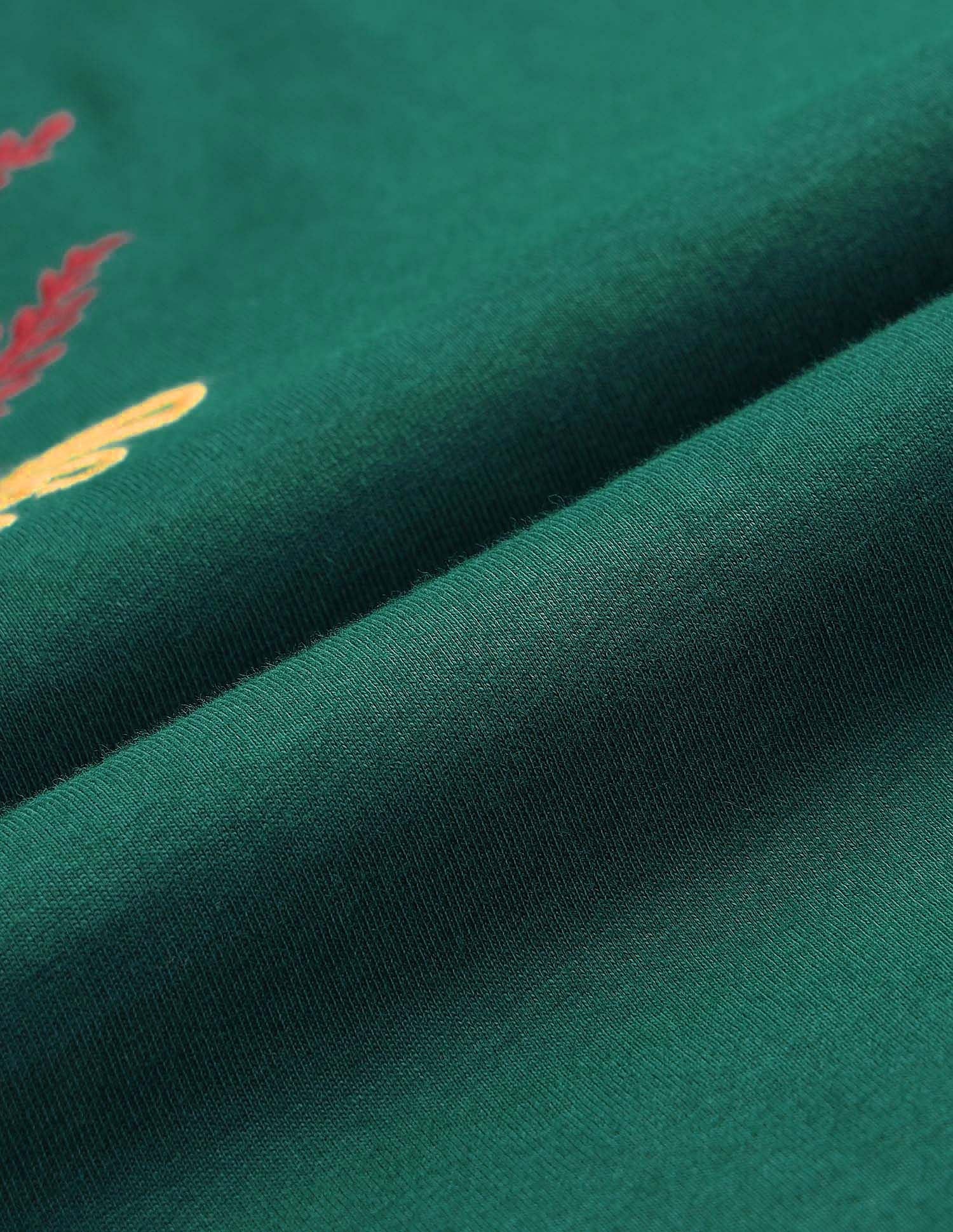 Boyfriend Fit Brand Printed T-Shirt Dark Green - U.S. POLO ASSN. | Large