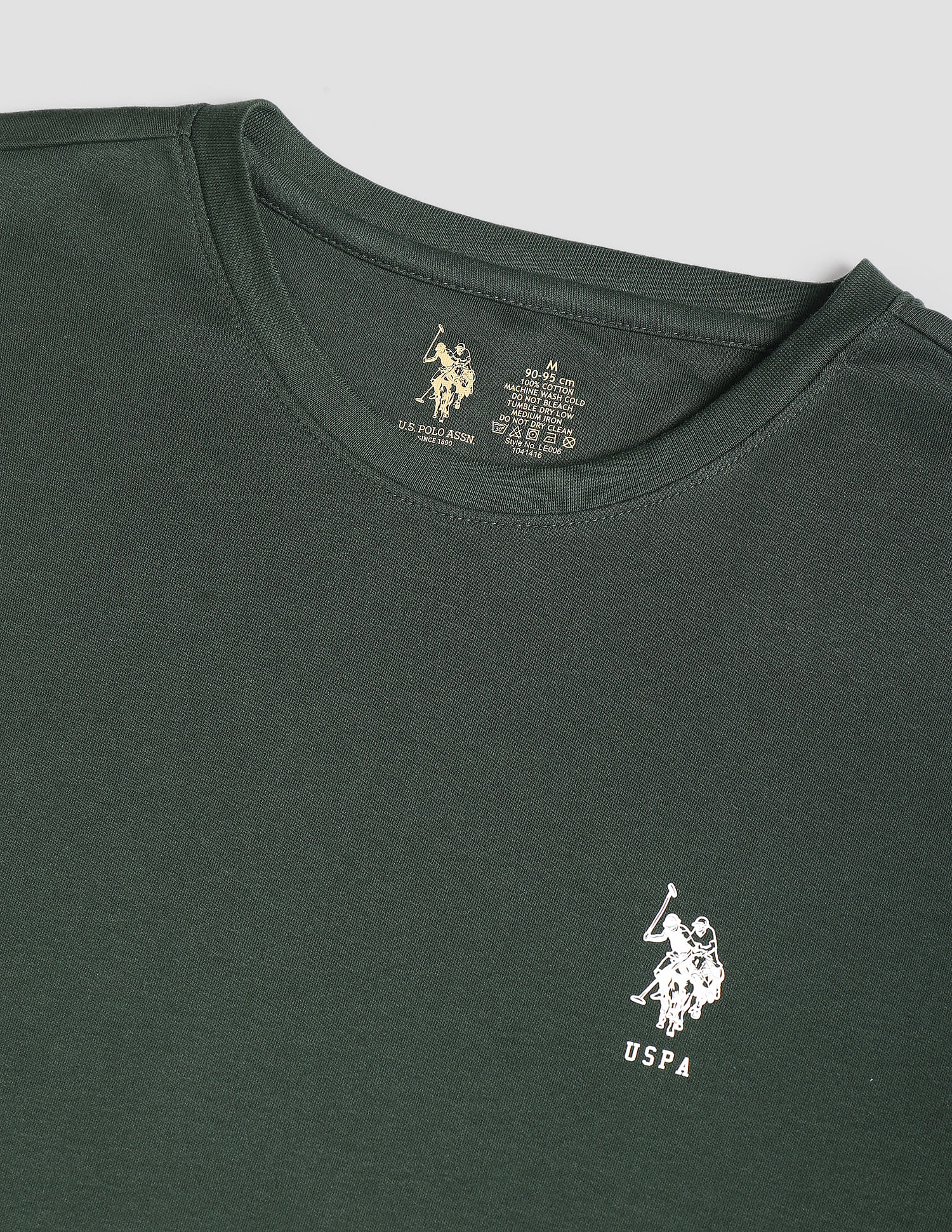 Long Sleeve LE006 Lounge T-Shirt - Pack Of 1 Dark Green - U.S. POLO ASSN. | Large