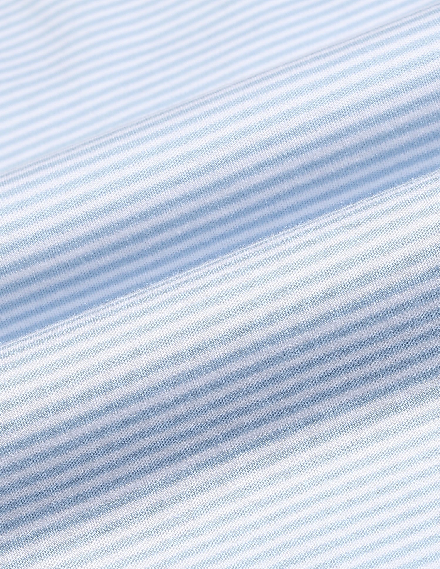Horizontal Striped Slim Fit Polo Shirt Light Blue - U.S. Polo Assn. India | Large