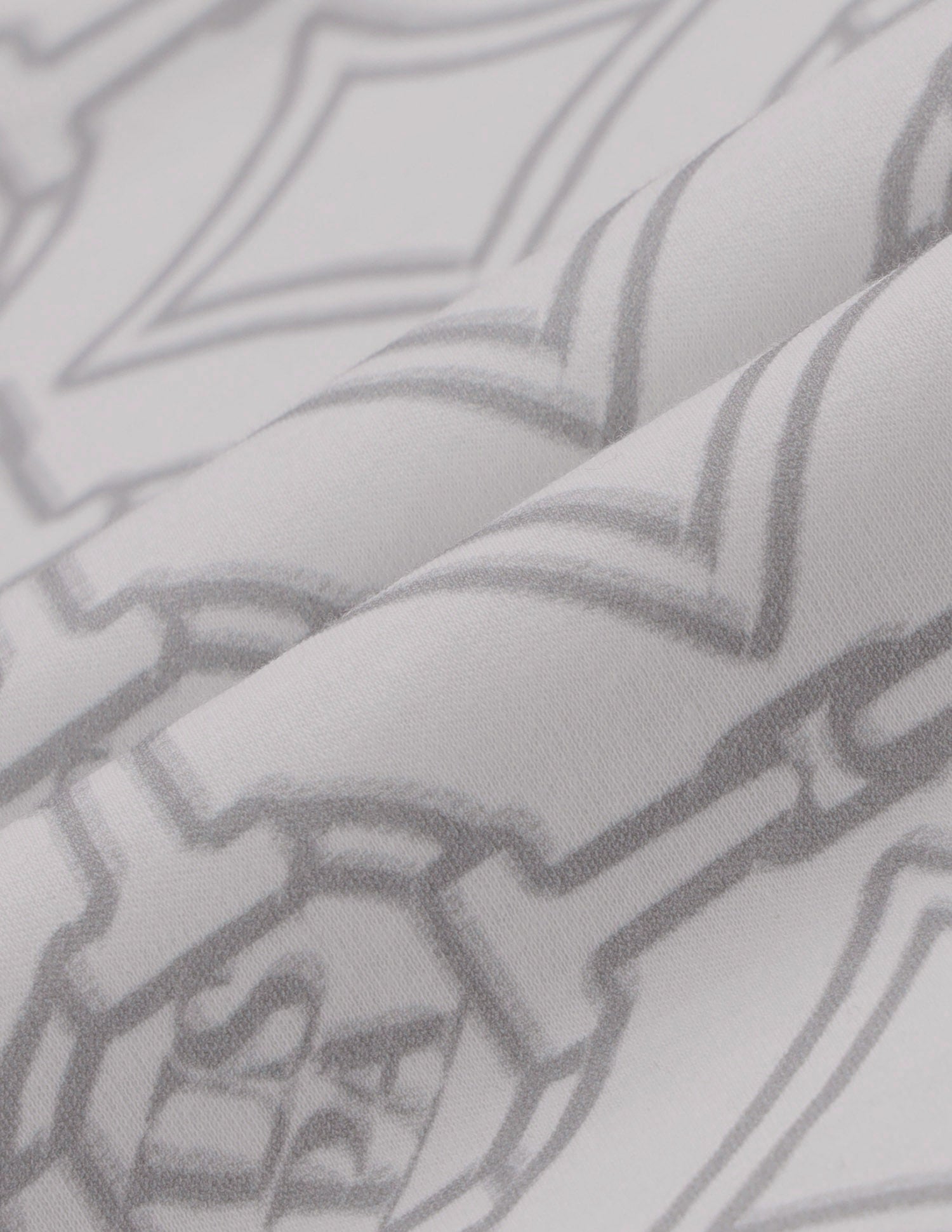 Geometric Printed Muscle Fit Polo shirt White - U.S. POLO ASSN. | Large