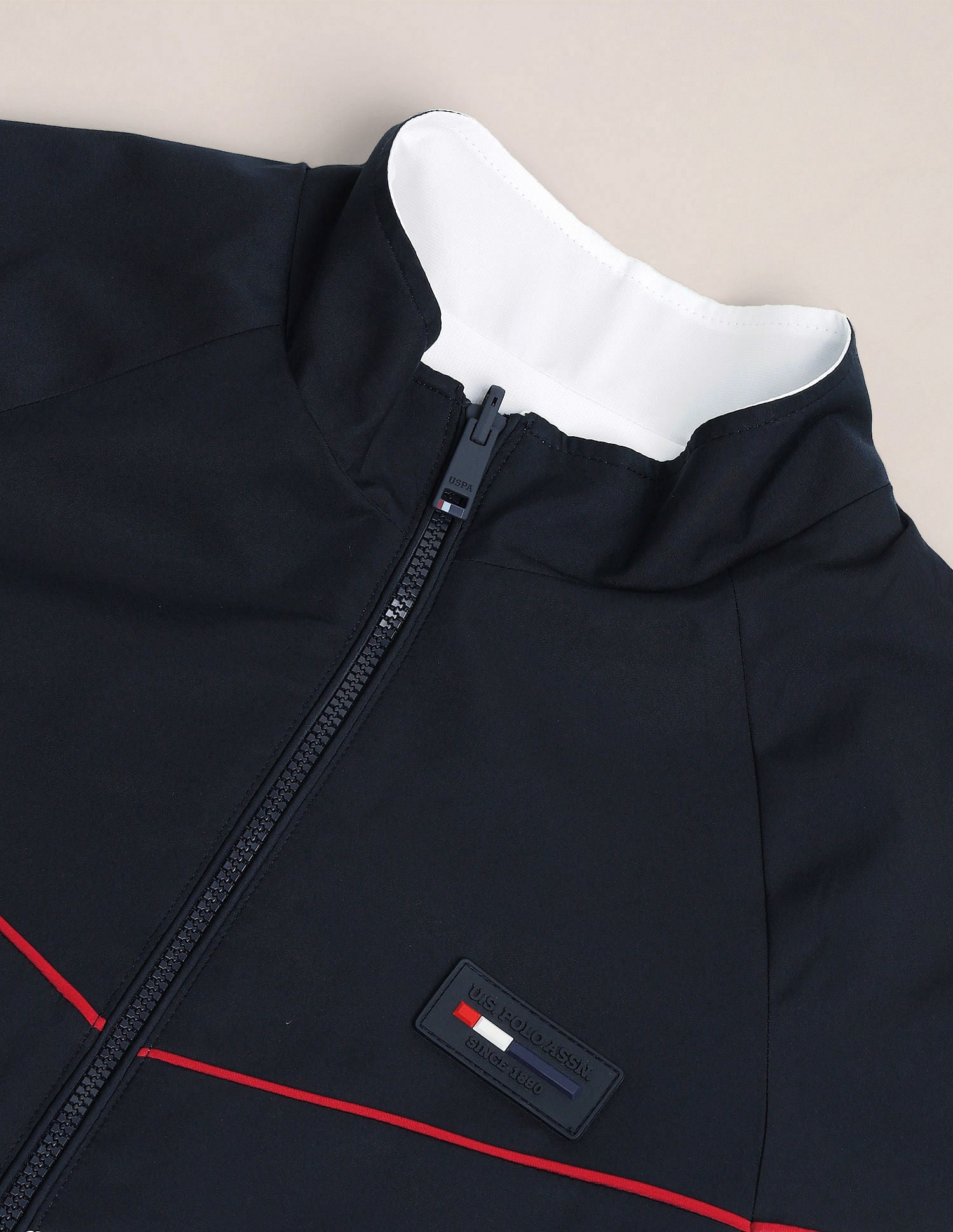 Reversible High Neck Jacket Navy - U.S. POLO ASSN. | Large