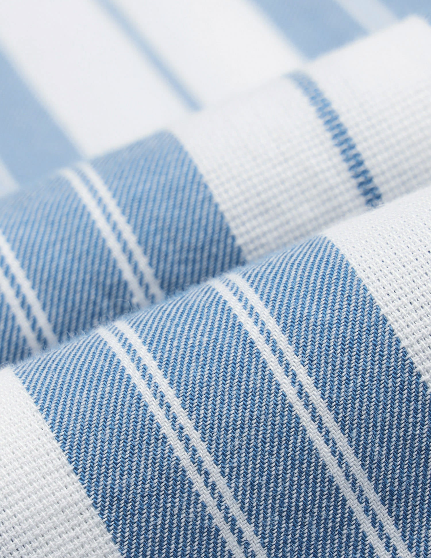 Vertical Striped Twill Shirt Blue - U.S. Polo Assn. India | Large