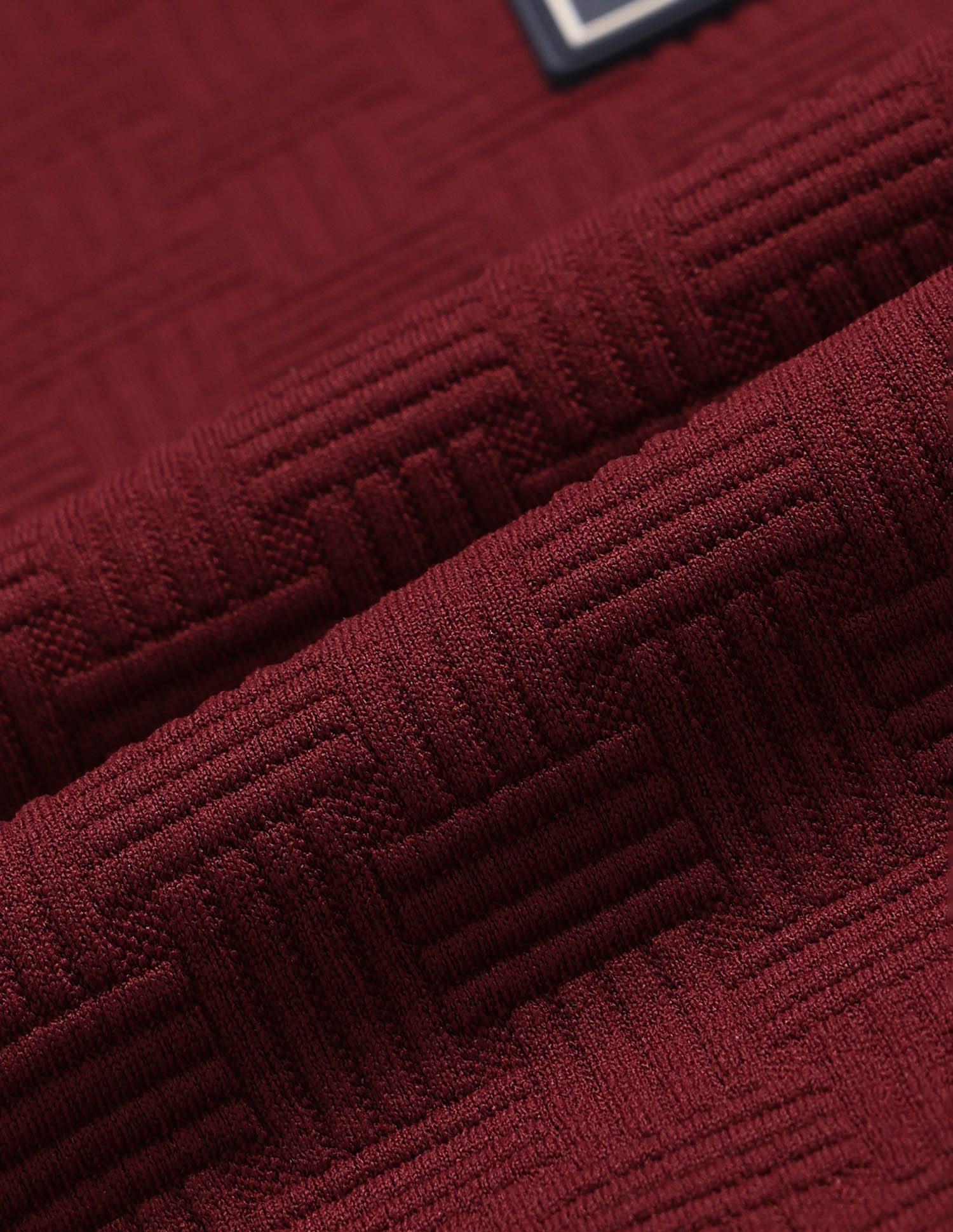 Boys Textured Boxy Fit T-Shirt Maroon - U.S. POLO ASSN. | Large