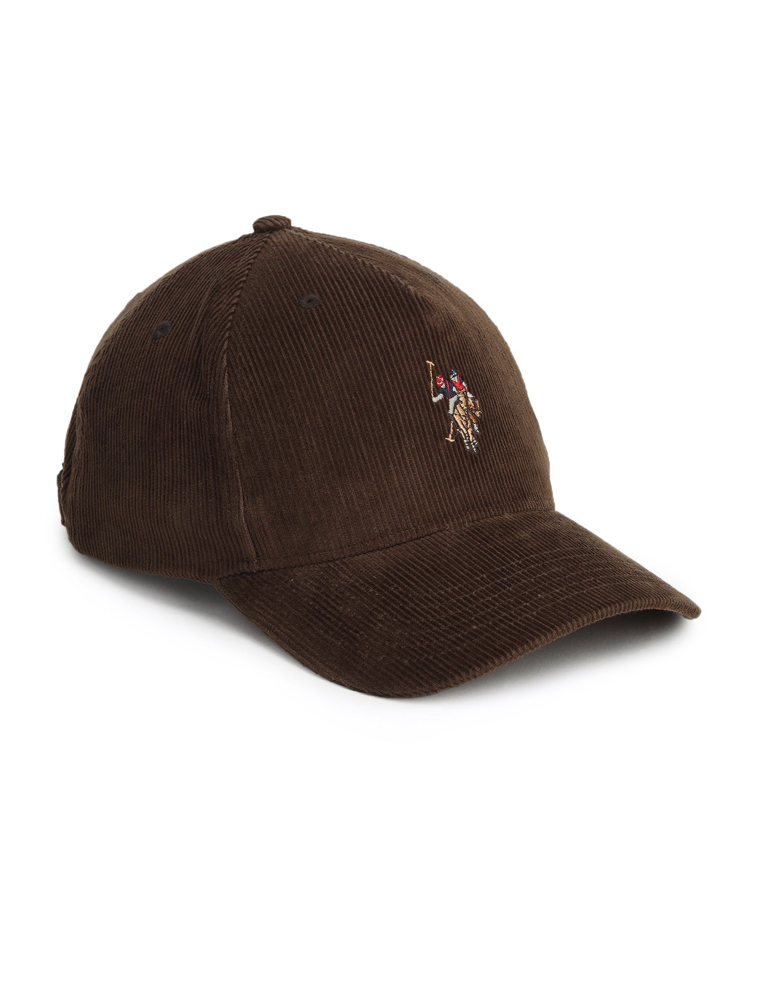 Brand Embroidered Twill Cap Brown - U.S. Polo Assn. India | Large