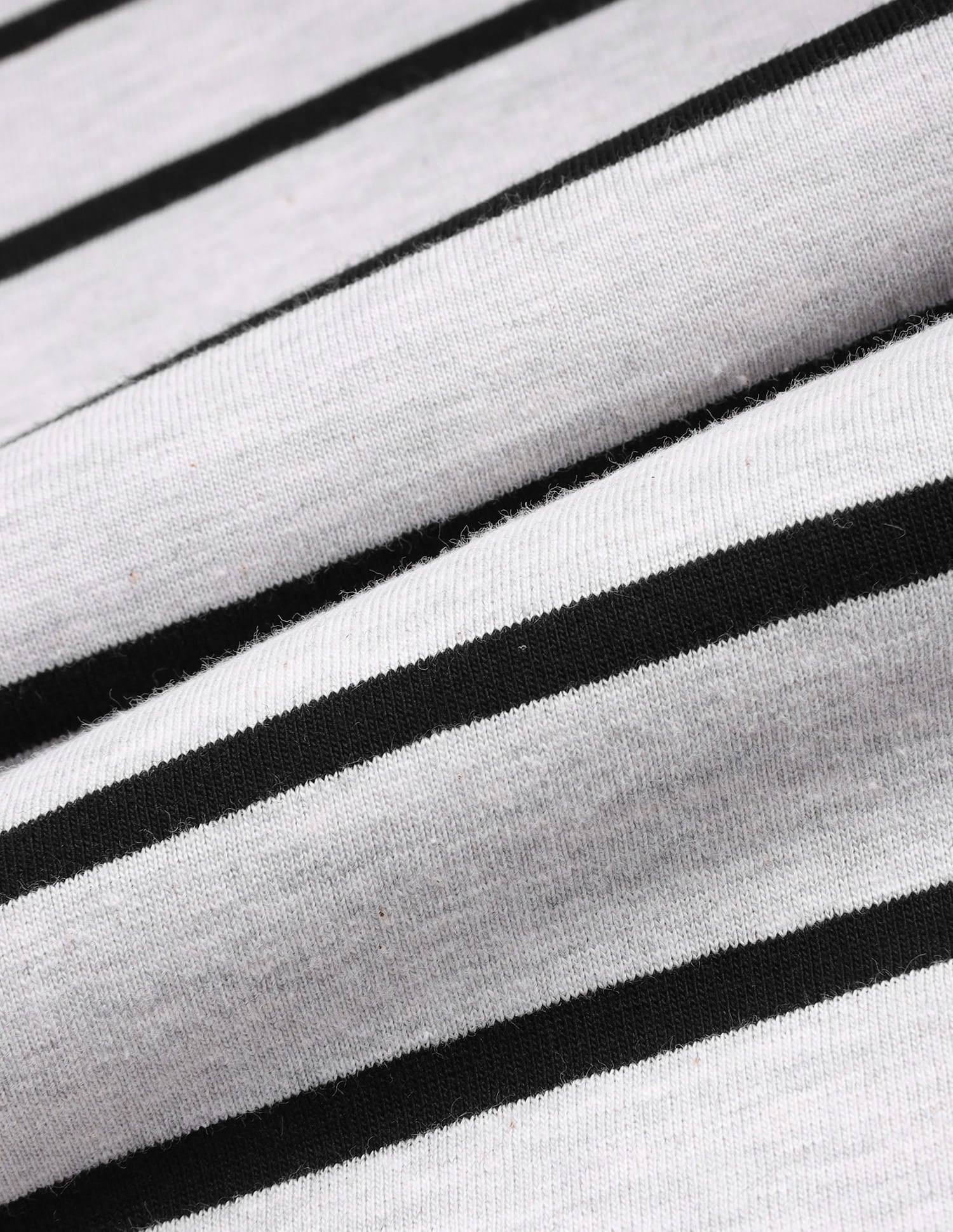 Comfort Fit Stripe Cotton I689 Lounge T-Shirt - Pack Of 1 Light Grey - U.S. Polo Assn. India | Large