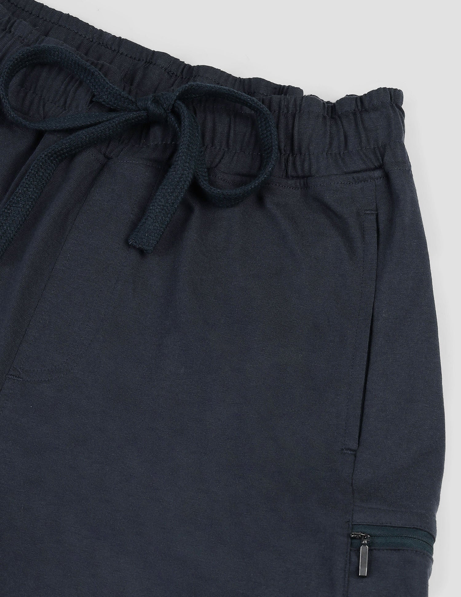 Mid Rise Solid OES04 Lounge Shorts - Pack Of 1 Navy - U.S. POLO ASSN. | Large