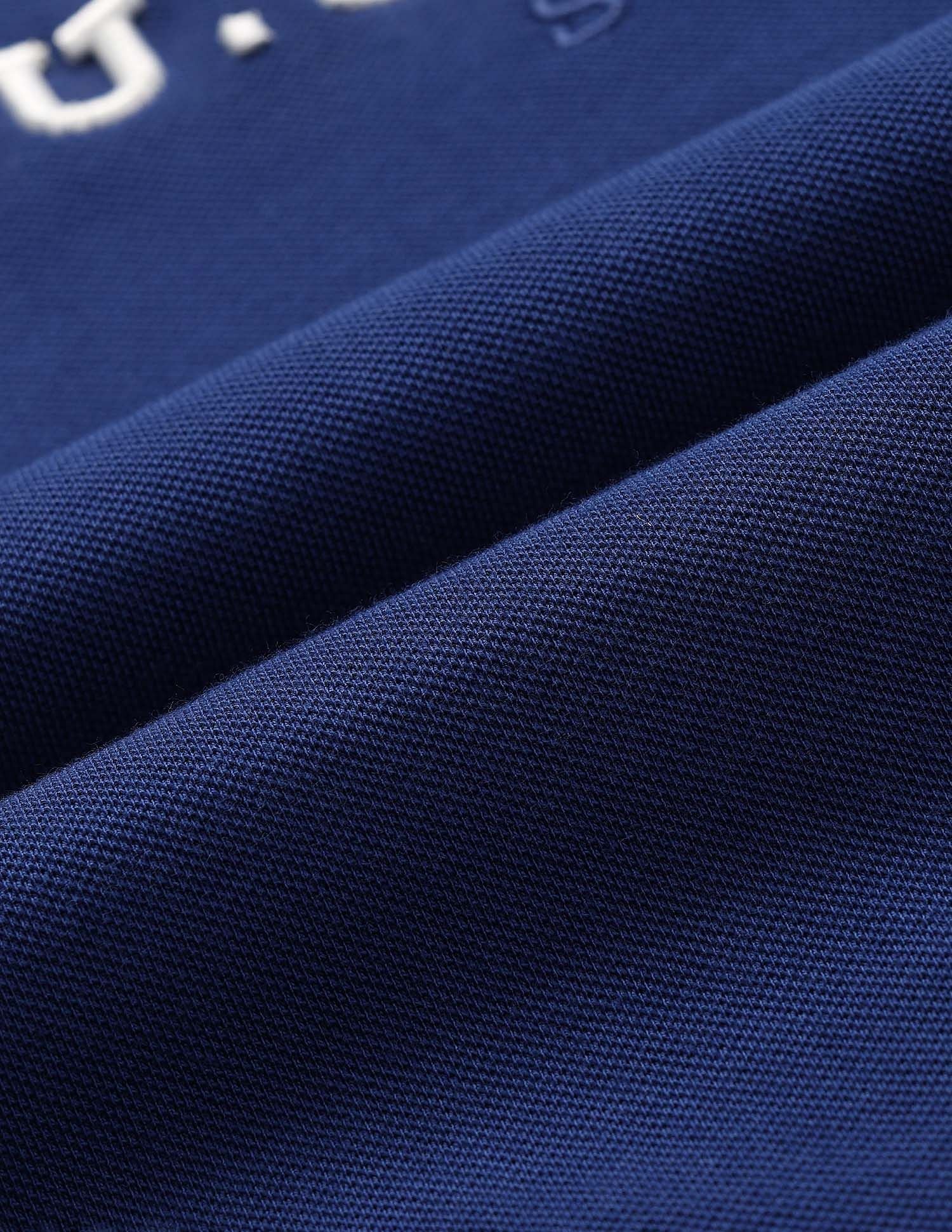 Slim Fit Brand Embroidered Polo Shirt Dark Blue - U.S. POLO ASSN. | Large