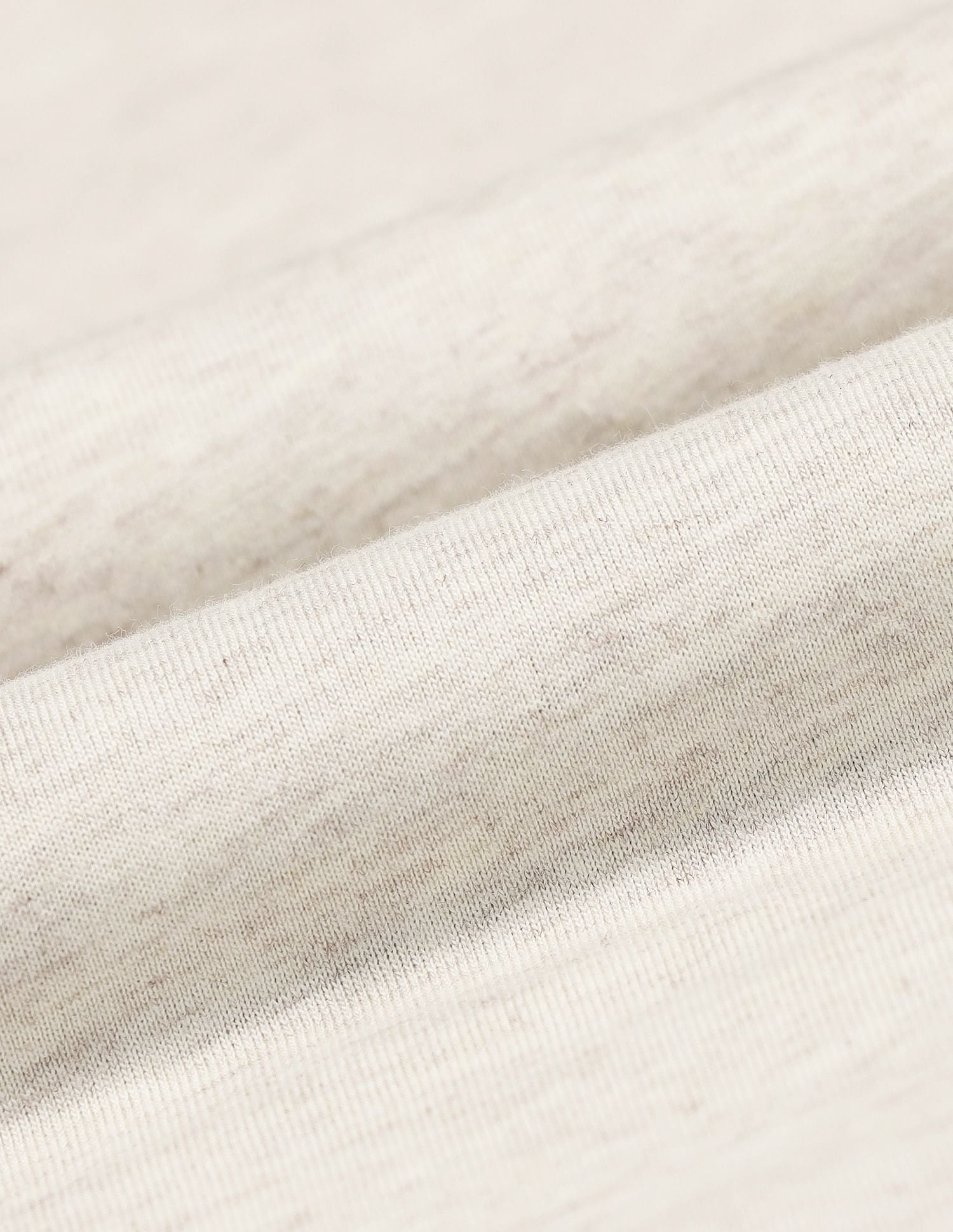 Regular Fit Solid T-Shirt Oat Melange - U.S. POLO ASSN. | Large