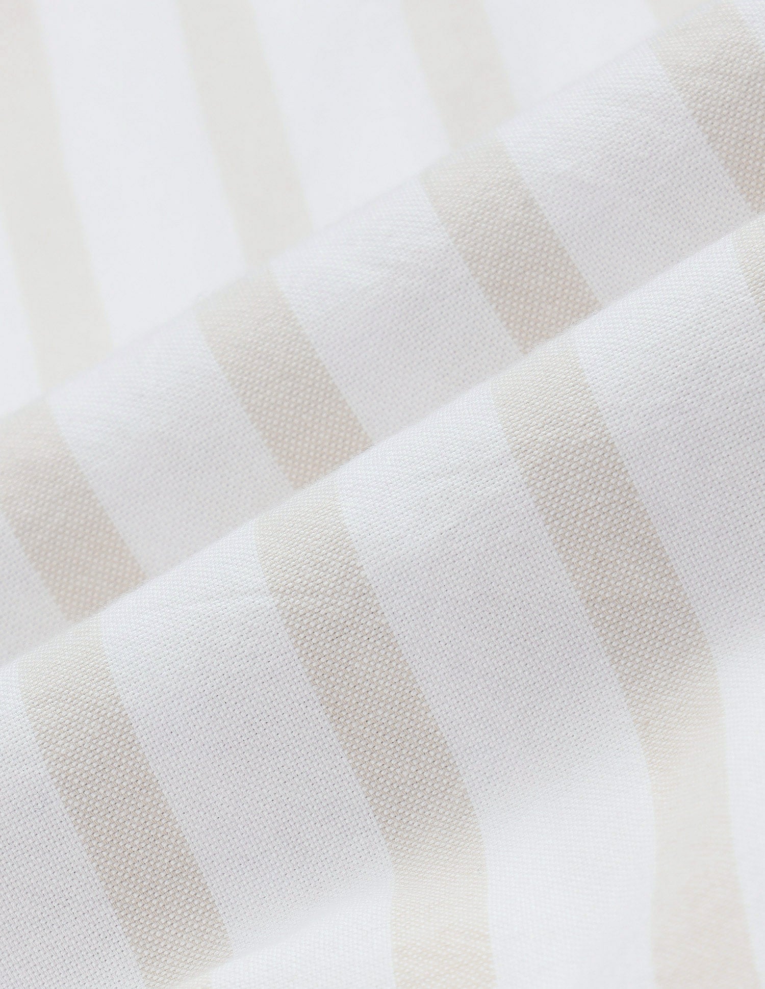 Poplin Vertical Striped Shirt Beige - U.S. Polo Assn. India | Large