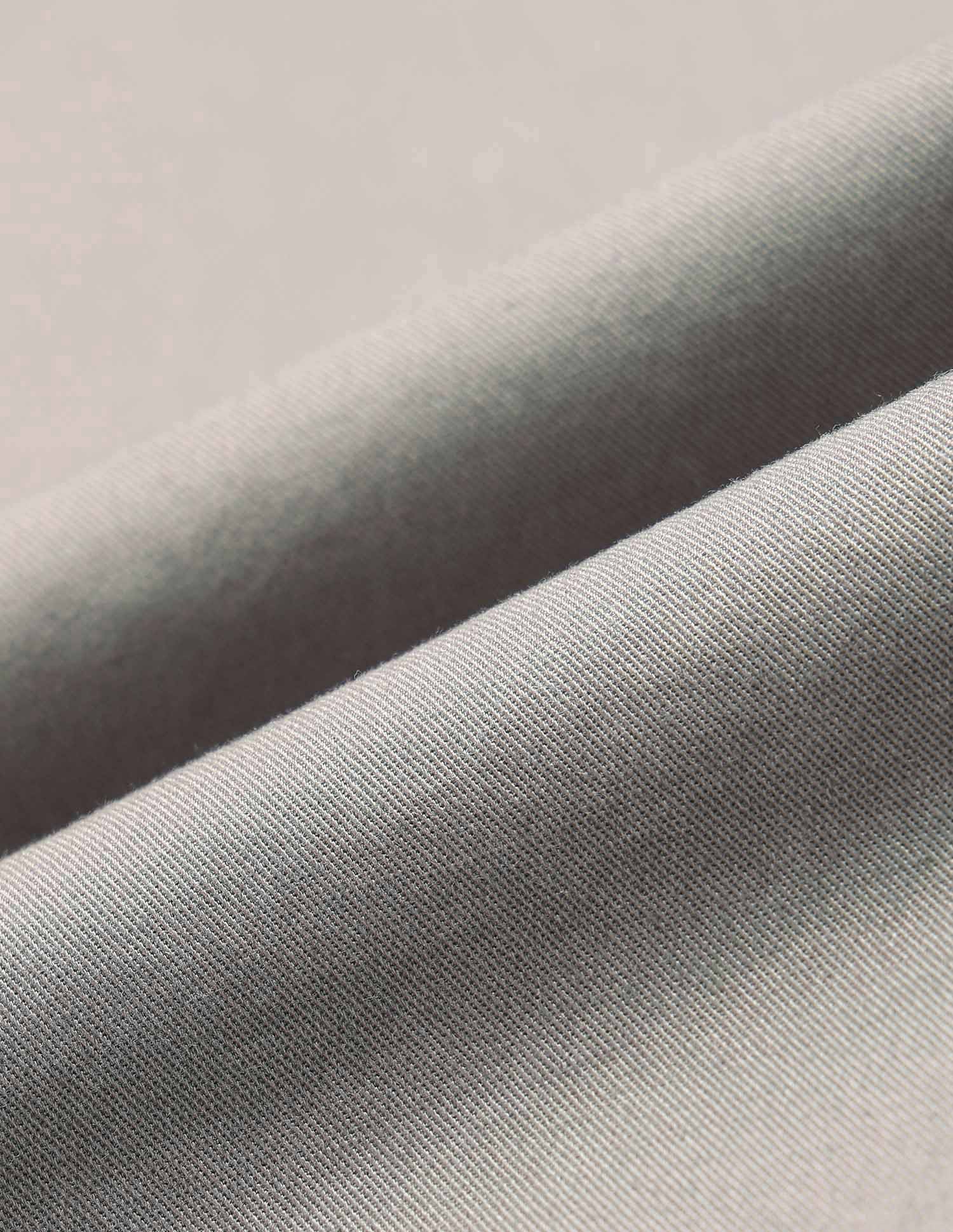 Boys Pure Cotton Slim Fit Trousers Light Grey - U.S. POLO ASSN. | Large