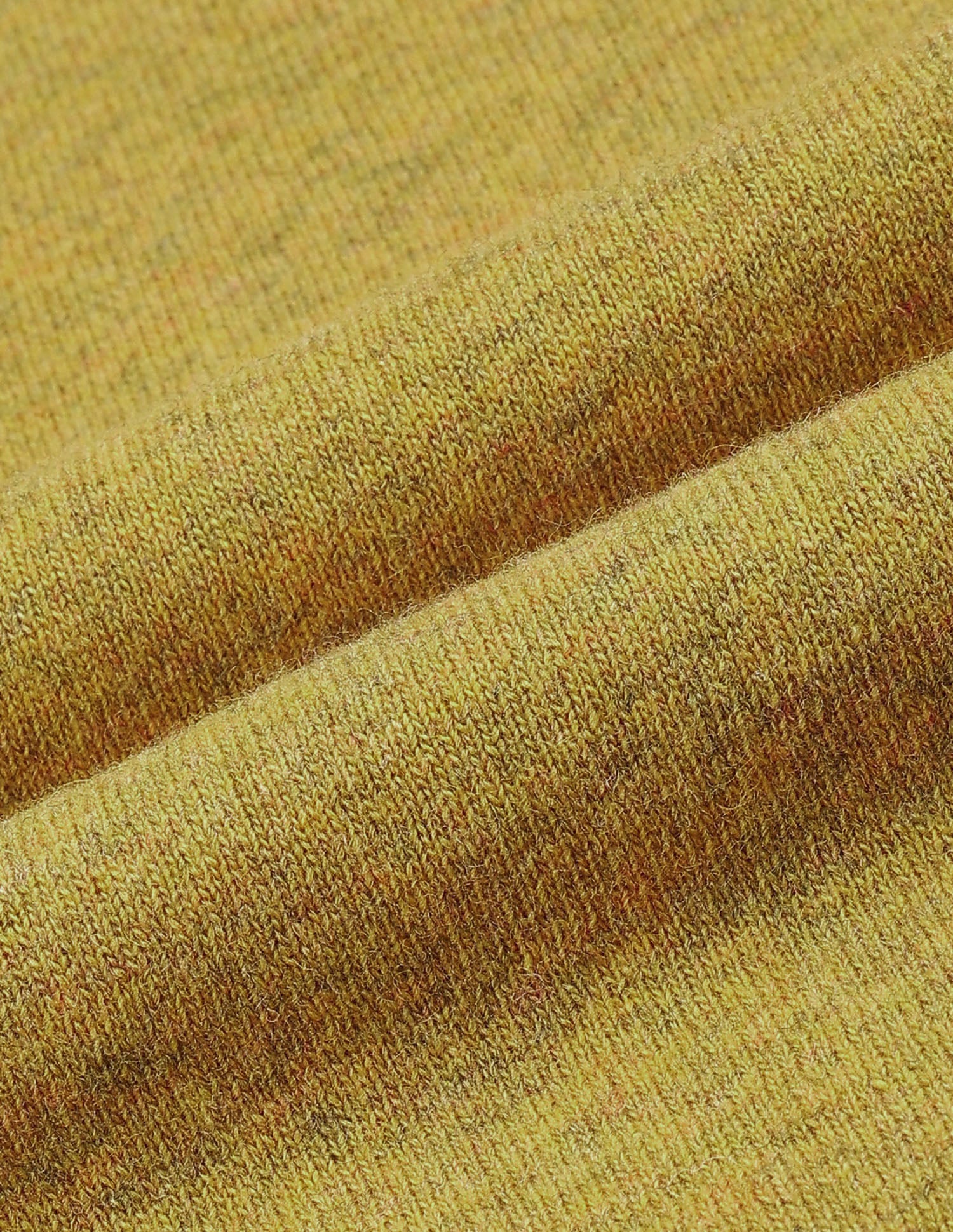 Heathered Regular Fit Sweater Mustard - U.S. Polo Assn. India | Large