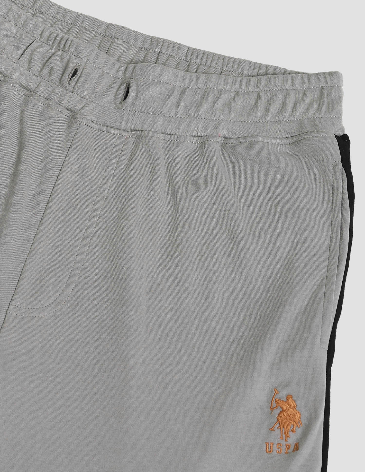 Solid OJ004 Lounge Joggers - Pack Of 1 Formal Grey - U.S. POLO ASSN. | Large