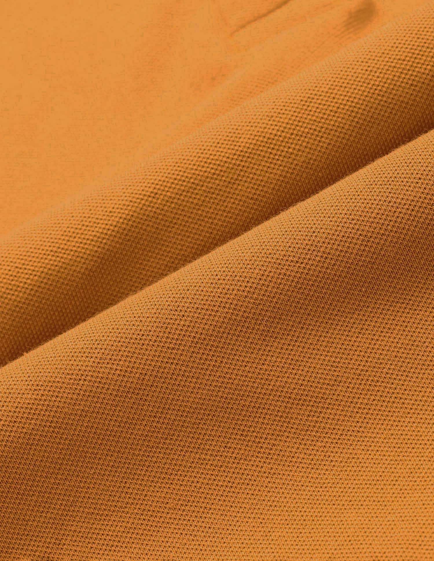 Regular Fit Solid Polo Shirt Orange - U.S. POLO ASSN. | Large