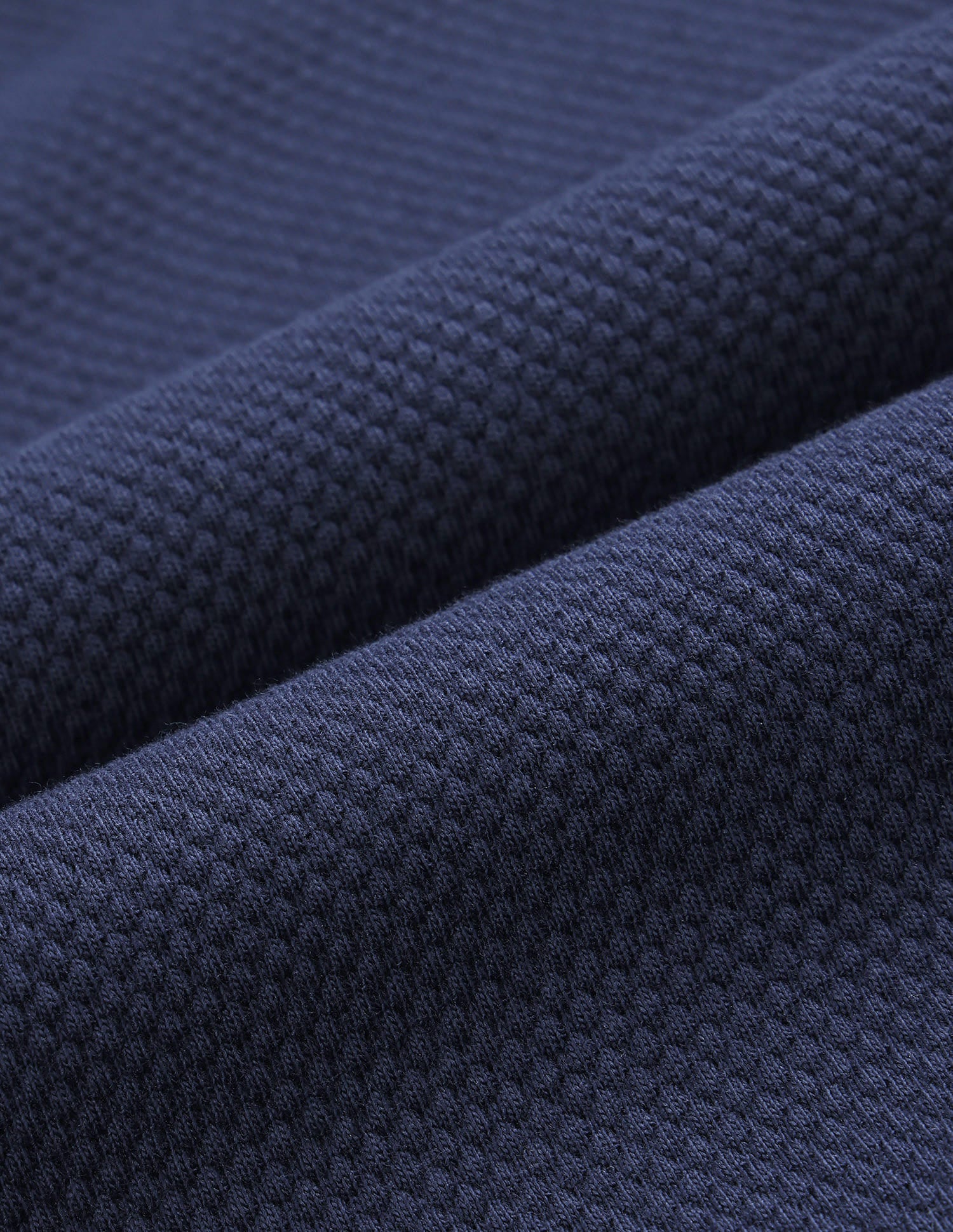 Textured Midi Polo Dress Blue - U.S. Polo Assn. India | Large