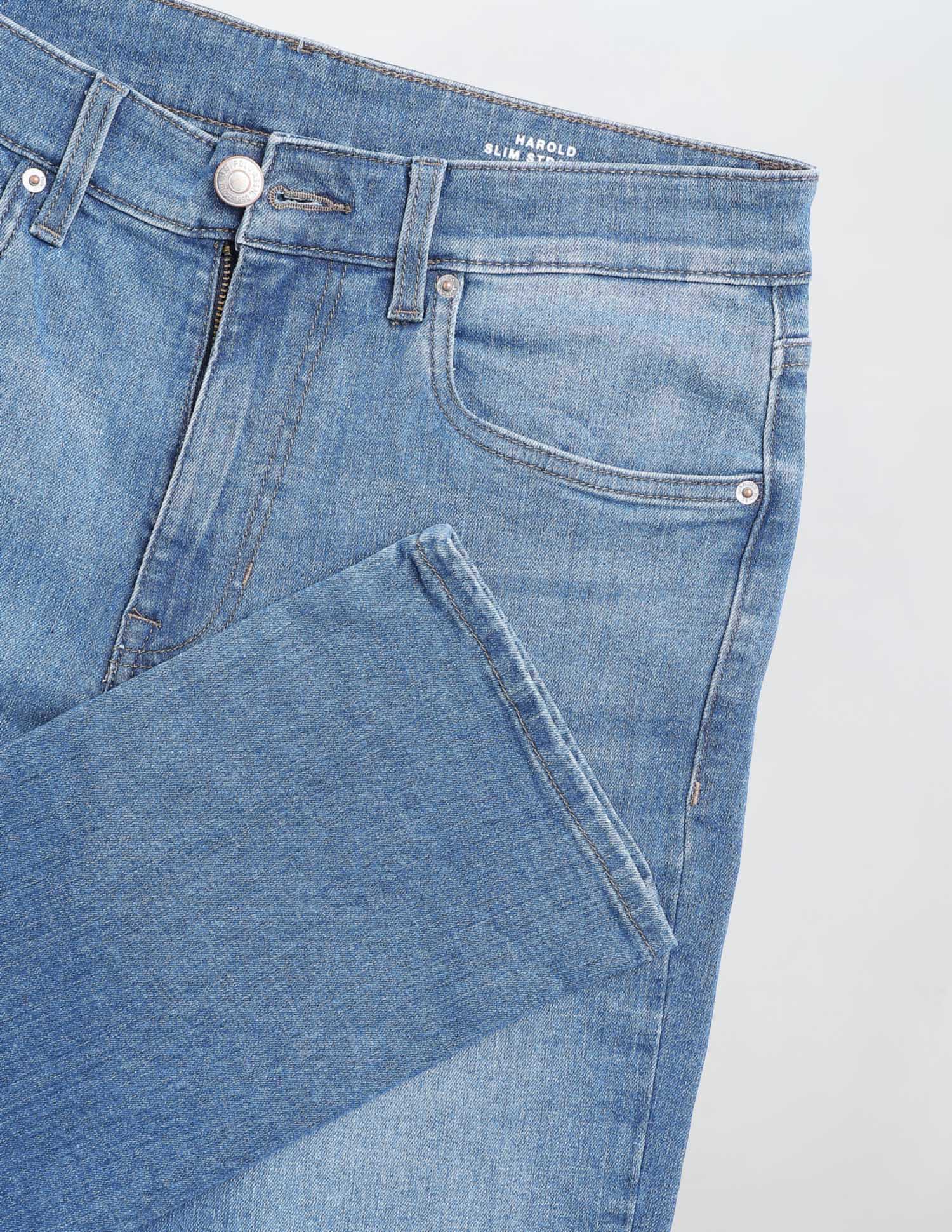 Connor Bootcut Fit Blue Jeans Blue - U.S. POLO ASSN. | Large