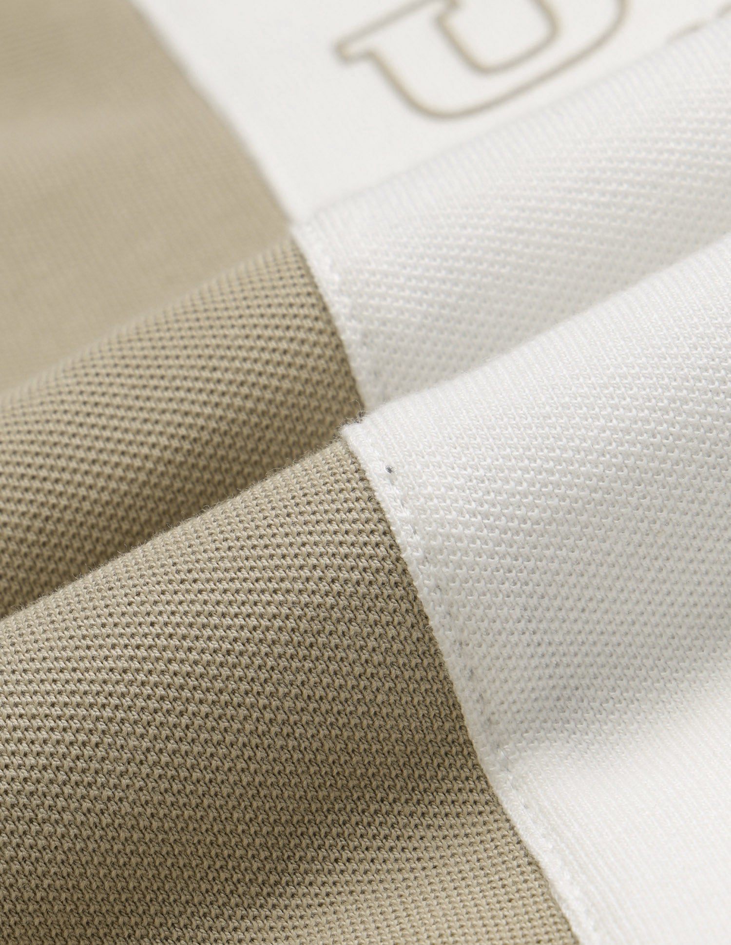 Horizontal Striped Slim Fit Polo Shirt Ivory - U.S. Polo Assn. India | Large