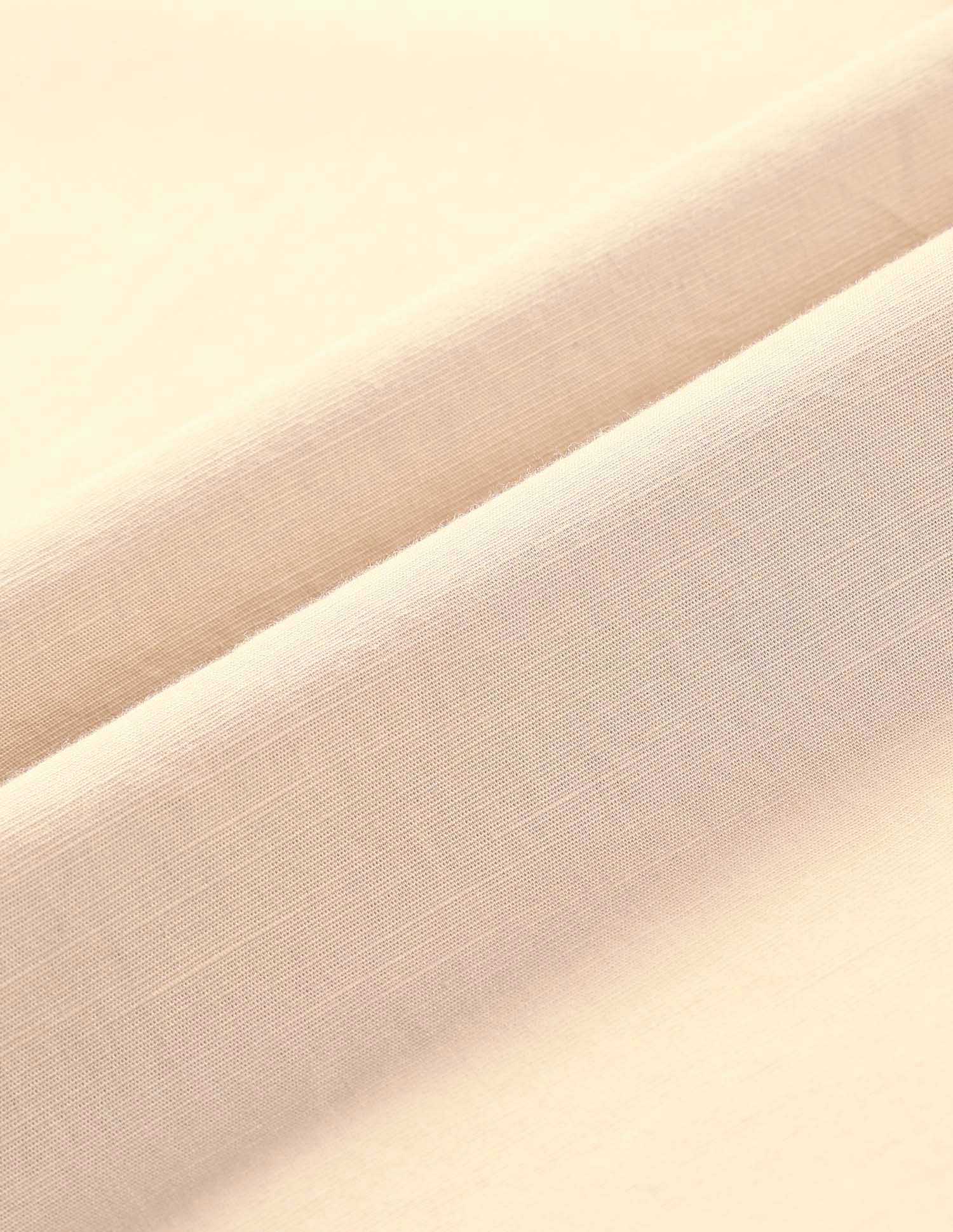 Solid Twill Tailored Fit Shirt Beige - U.S. Polo Assn. India | Large