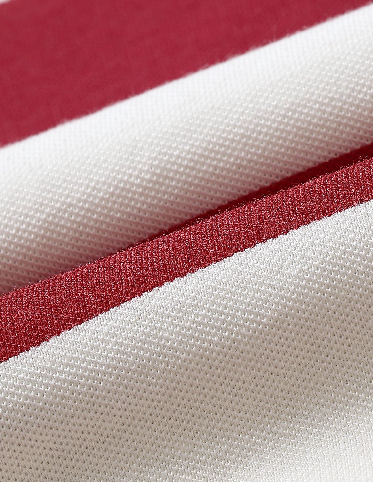 Horizontal Striped Regular Fit Polo Shirt Red - U.S. Polo Assn. India | Large