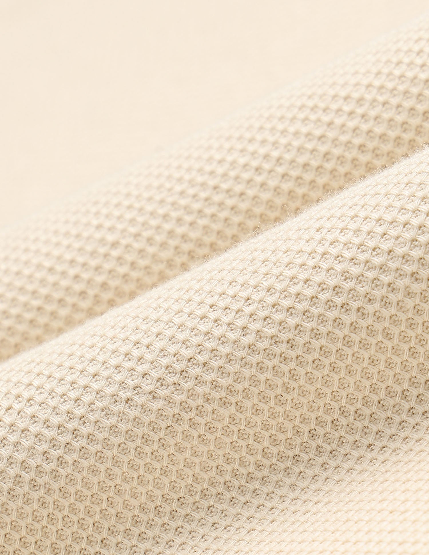 Boys Textured Pure Cotton Polo Shirt Beige - U.S. POLO ASSN. | Large