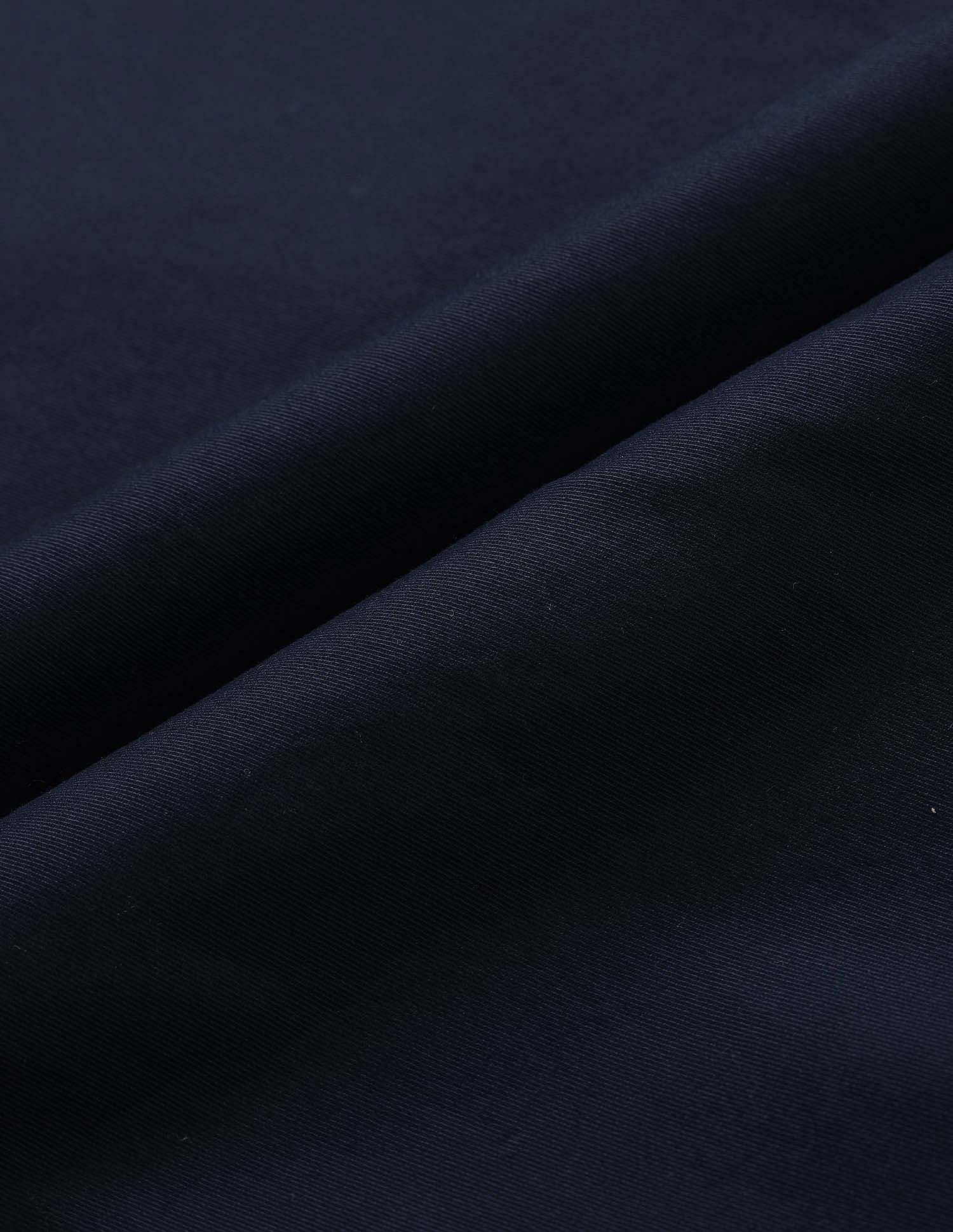 Straight Fit Solid Chinos Navy - U.S. Polo Assn. India | Large