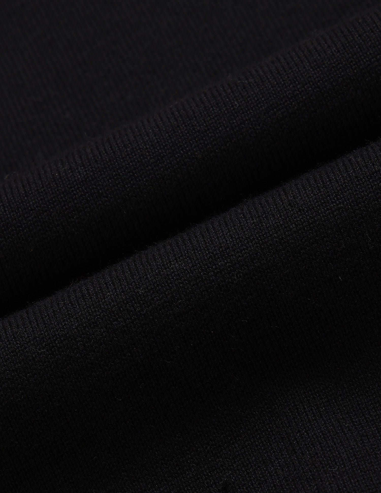 Raglan Fit Solid Sweater Black - U.S. POLO ASSN. | Large