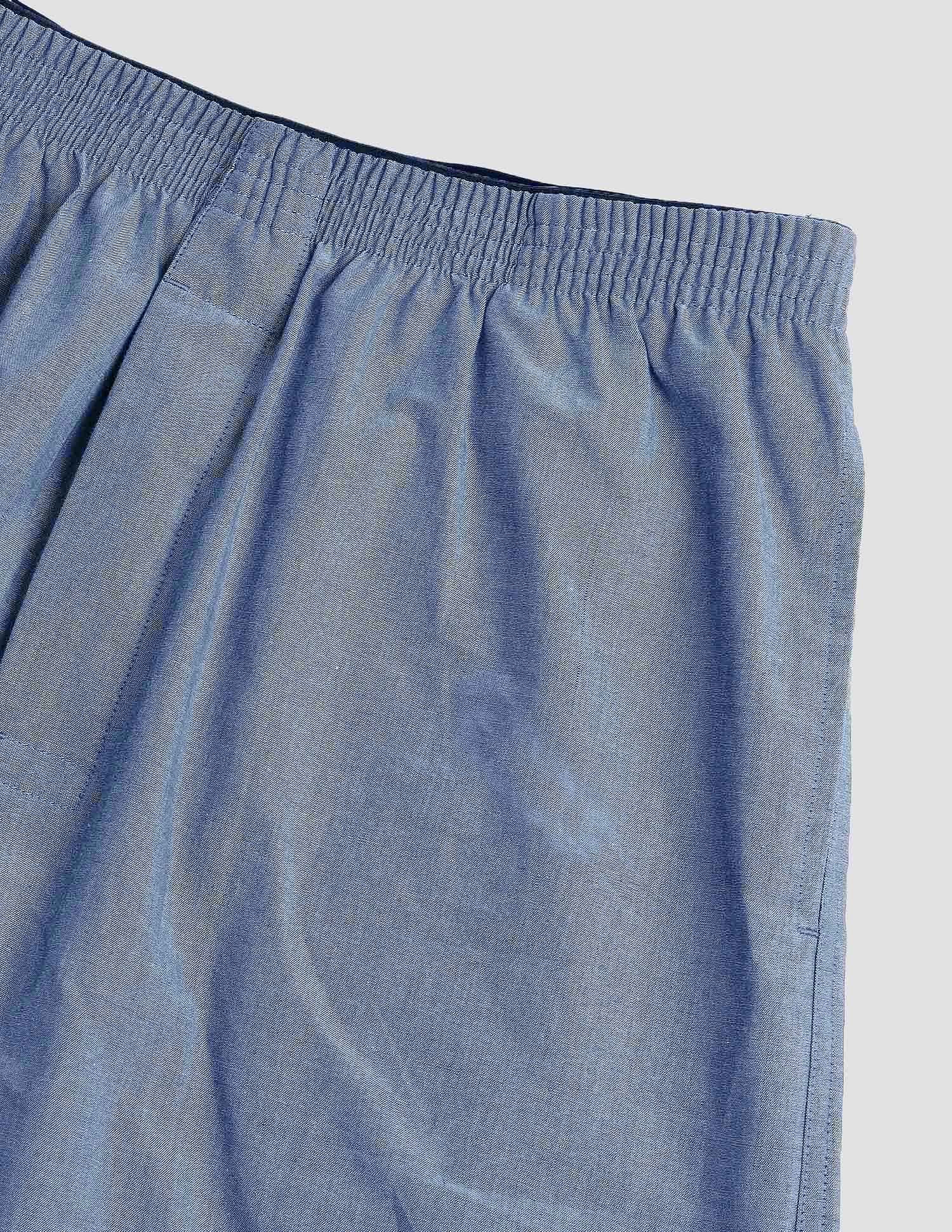 Pure Cotton EX003  Boxer Shorts - Pack of 1 Navy Chambray - U.S. POLO ASSN. | Large