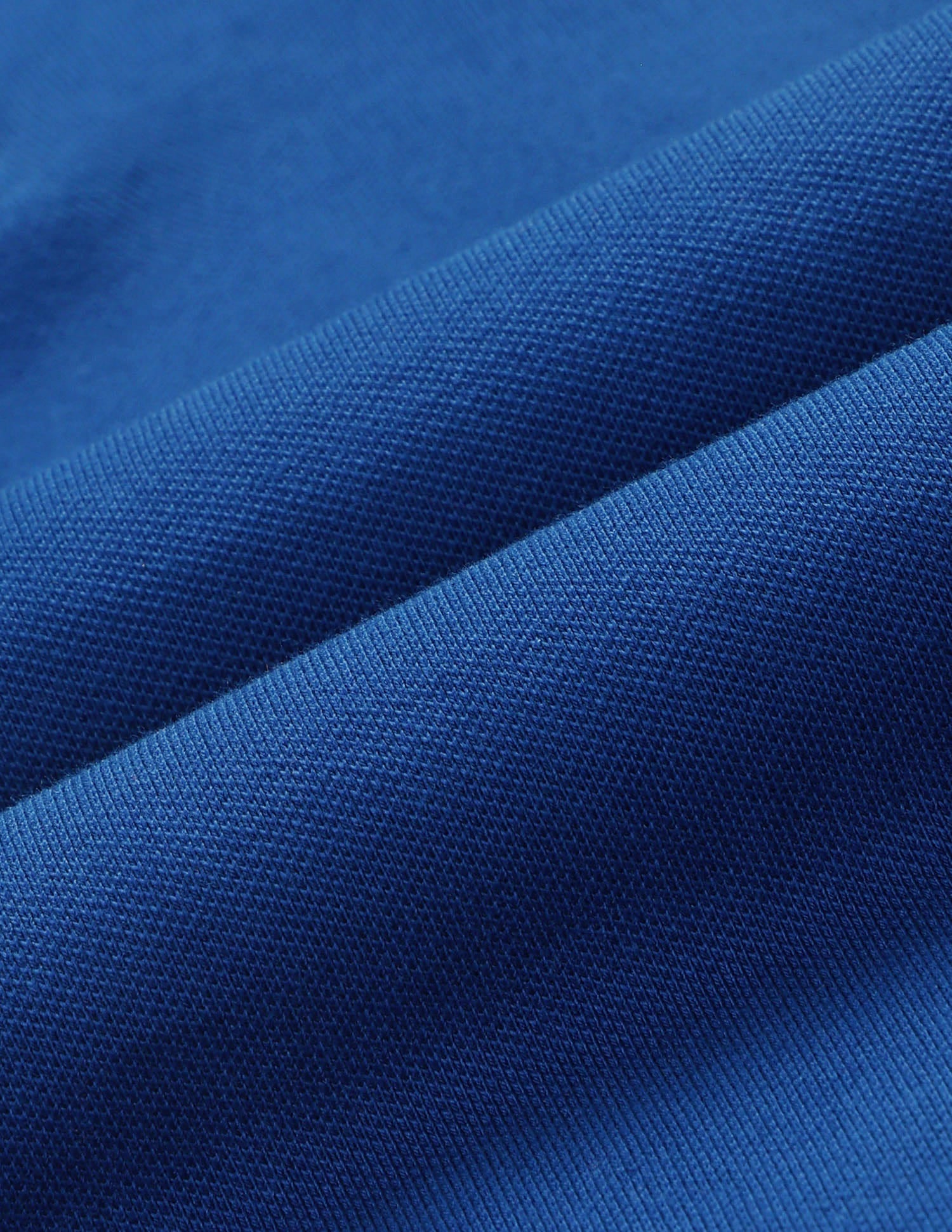 Regular Fit Solid Polo Shirt Blue - U.S. Polo Assn. India | Large