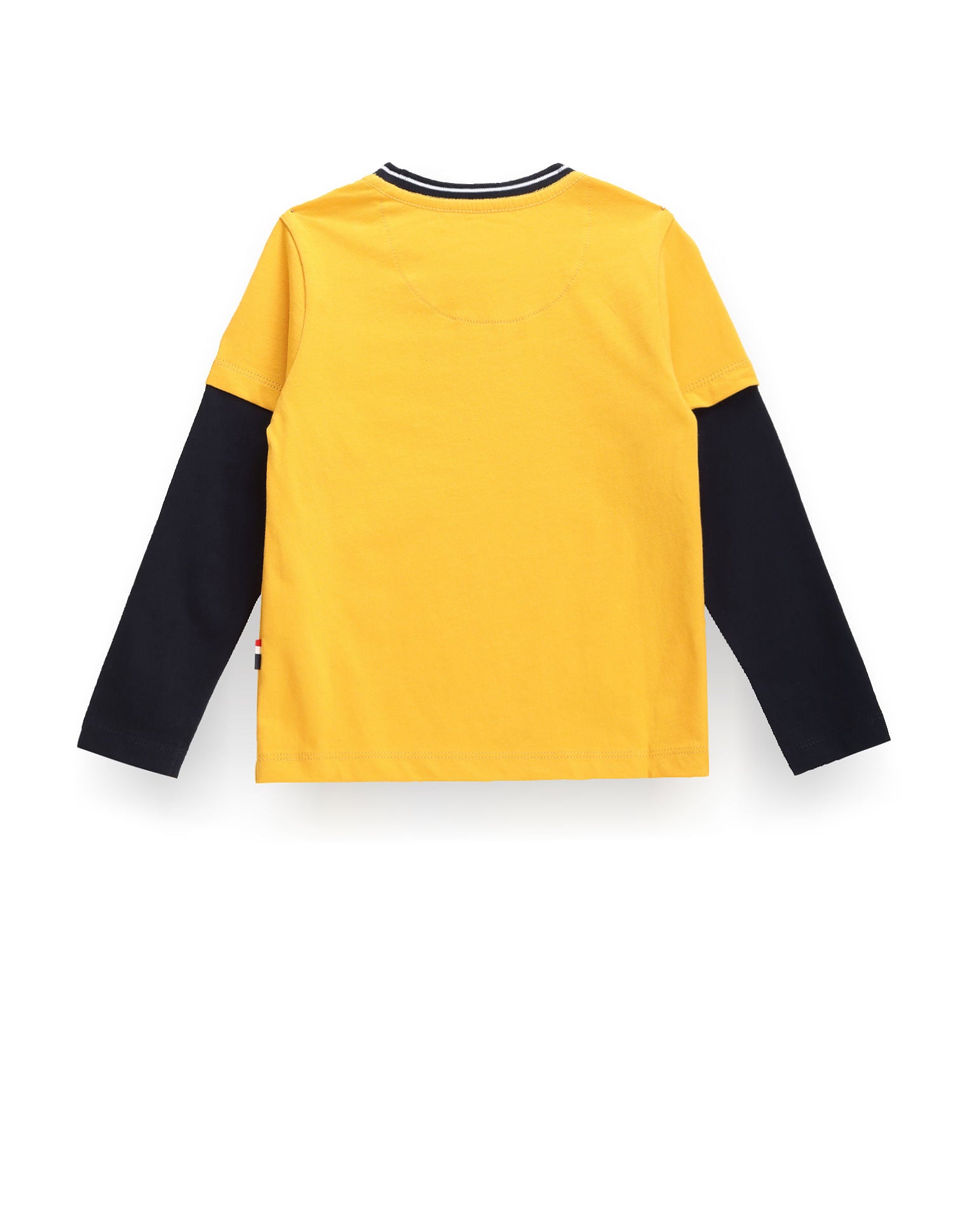 Boys Graphic Print T-Shirt Dark Yellow - U.S. POLO ASSN. | Large