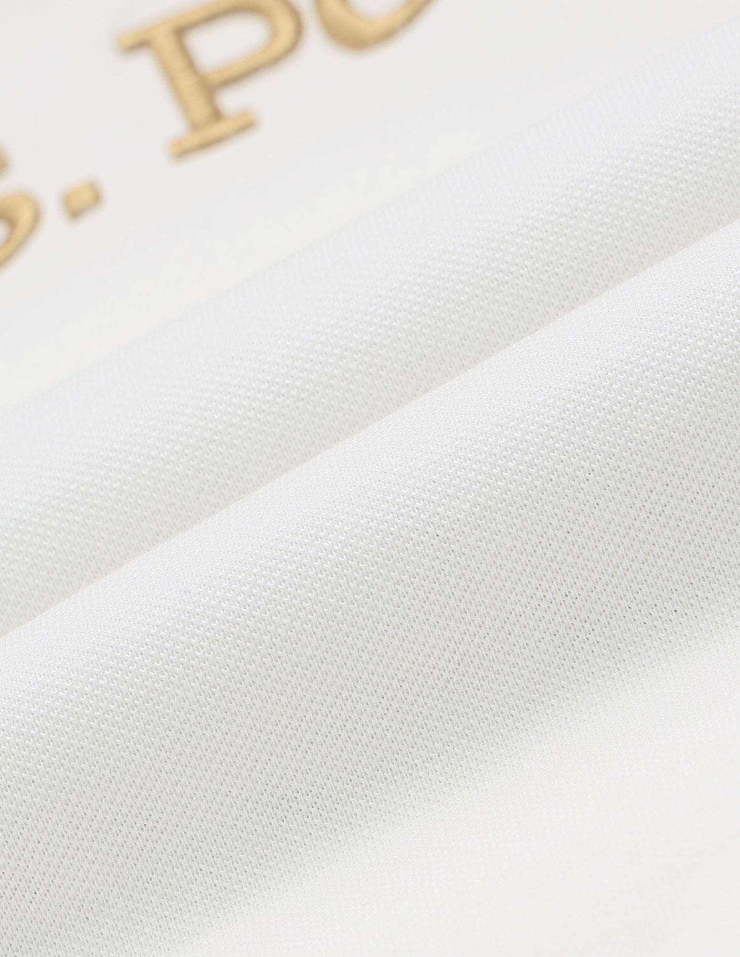 Brand Embroidered Slim Fit Polo Shirt Off White - U.S. POLO ASSN. | Large