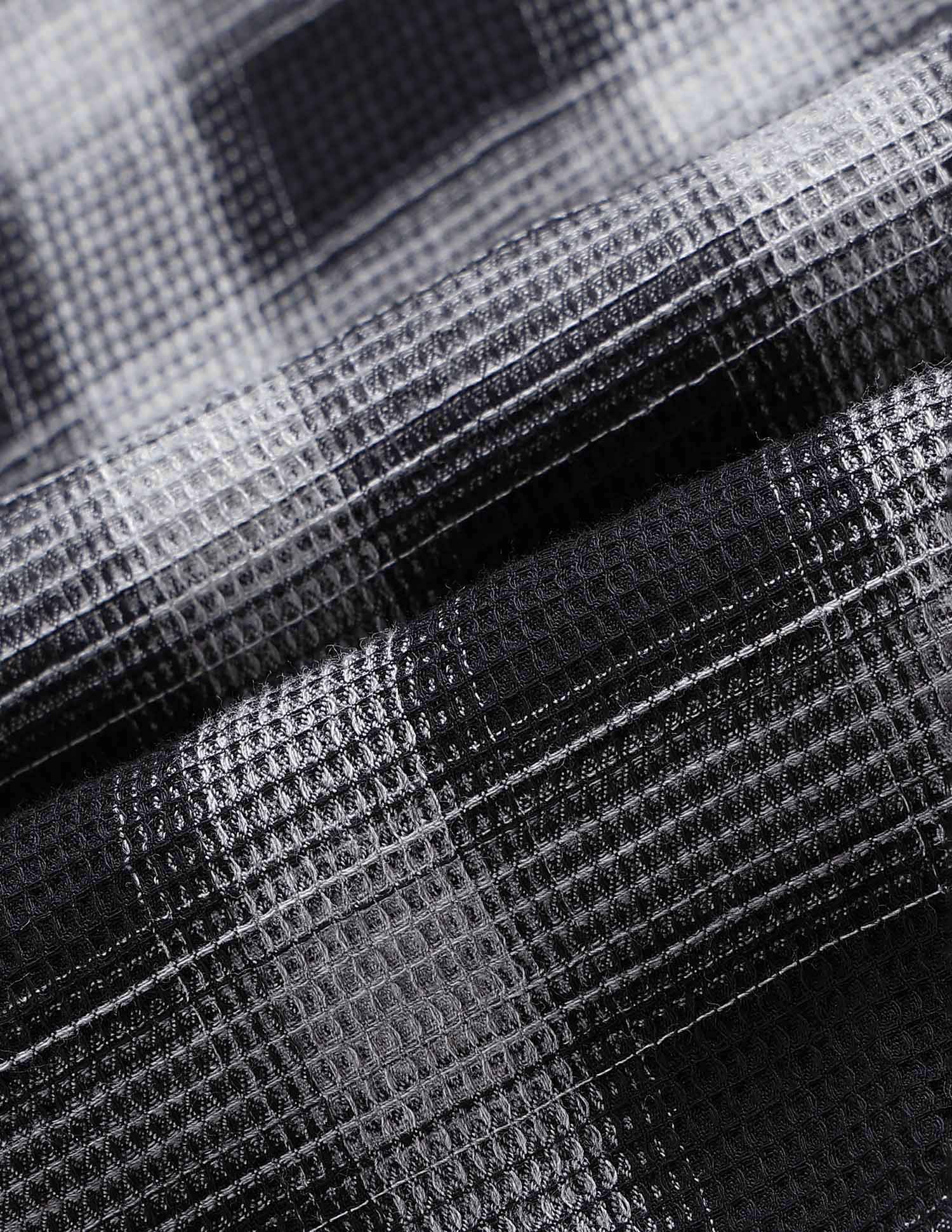 Tartan Checked Monochrome Shirt Black - U.S. POLO ASSN. | Large