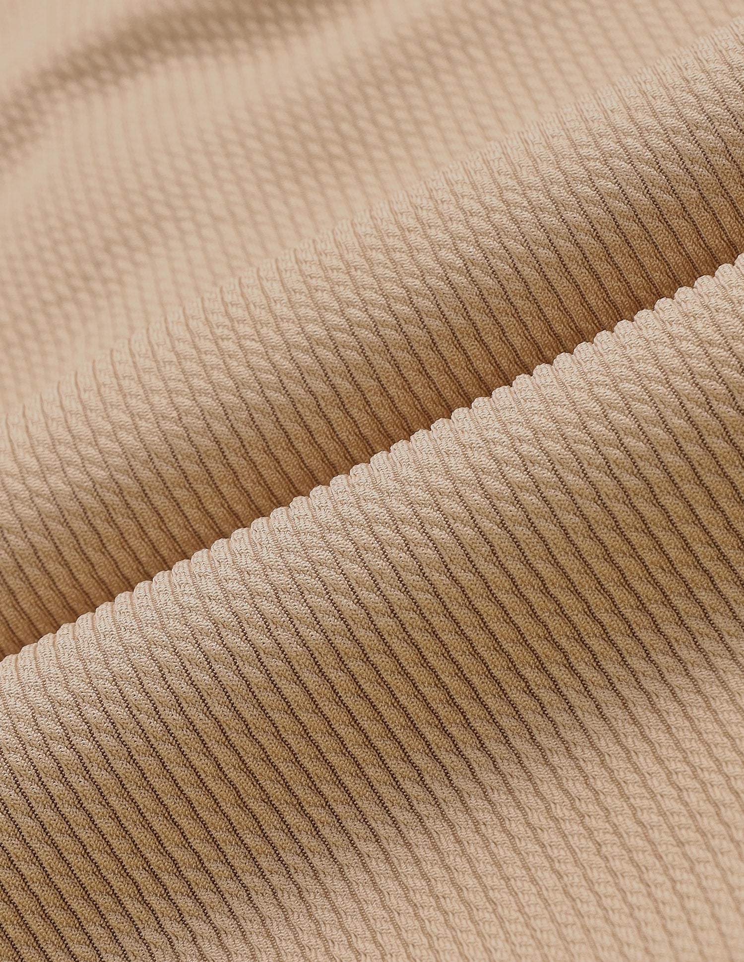 Girls Textured Boxy Fit Top Light Brown - U.S. POLO ASSN. | Large