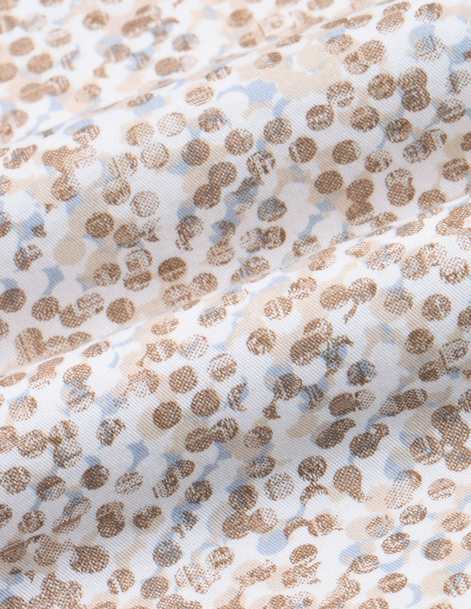 Tailored Fit Geometric Printed Shirt Beige - U.S. Polo Assn. India | Large