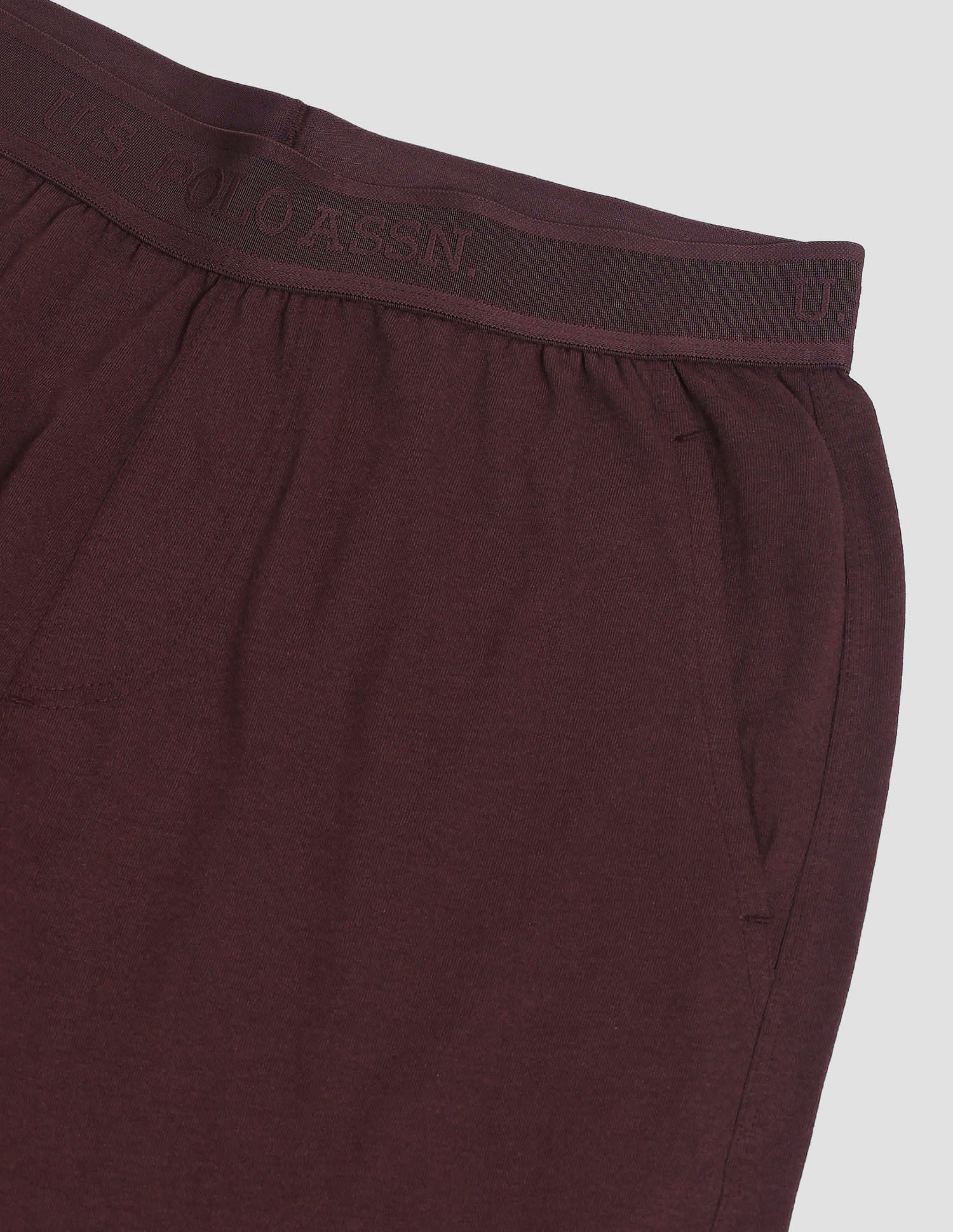 Mid Rise Solid LS001 Shorts - Pack Of 1 Port Royal - U.S. POLO ASSN. | Large