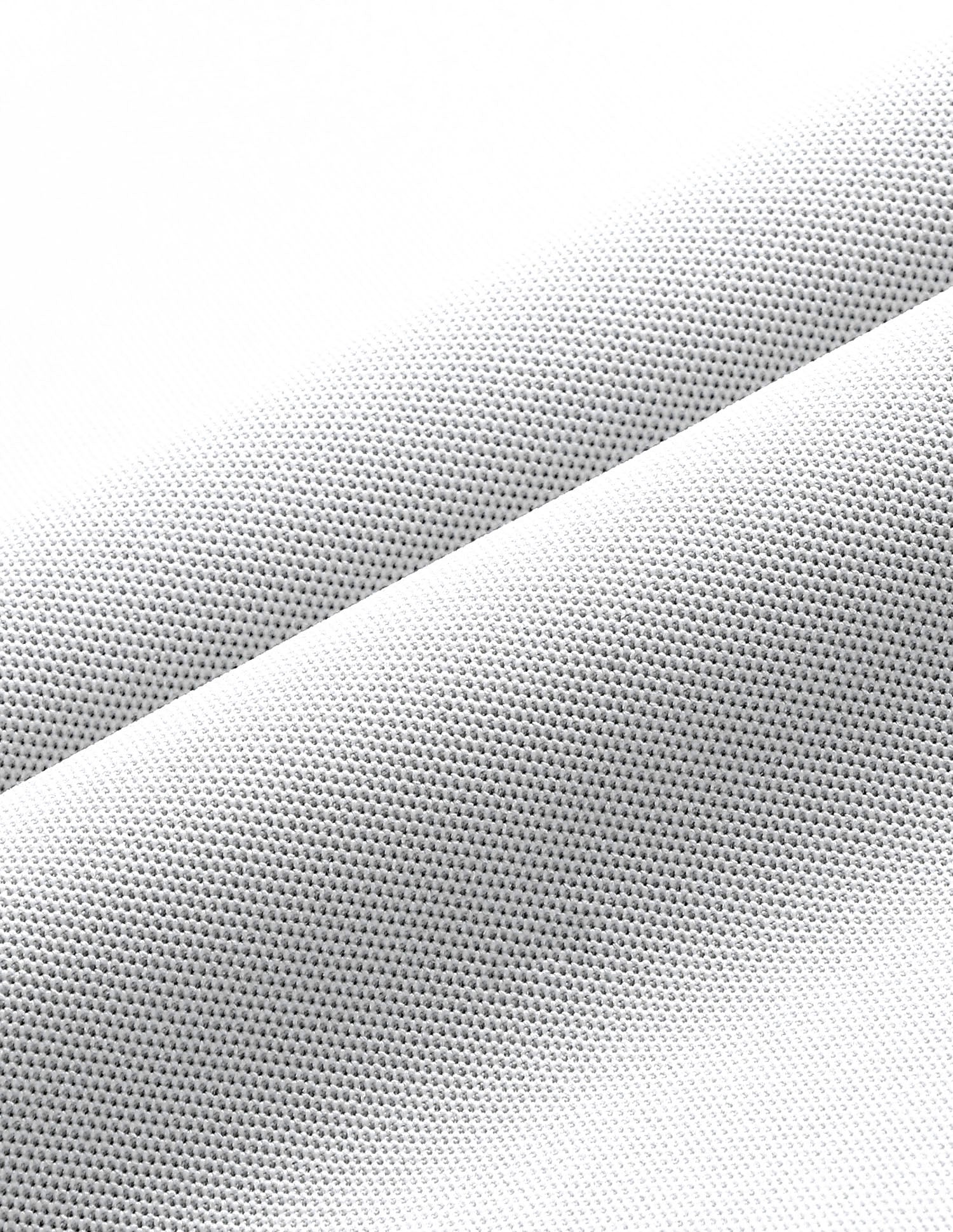 Colourblocked Slim Fit Active Polo Shirt Off White - U.S. Polo Assn. India | Large