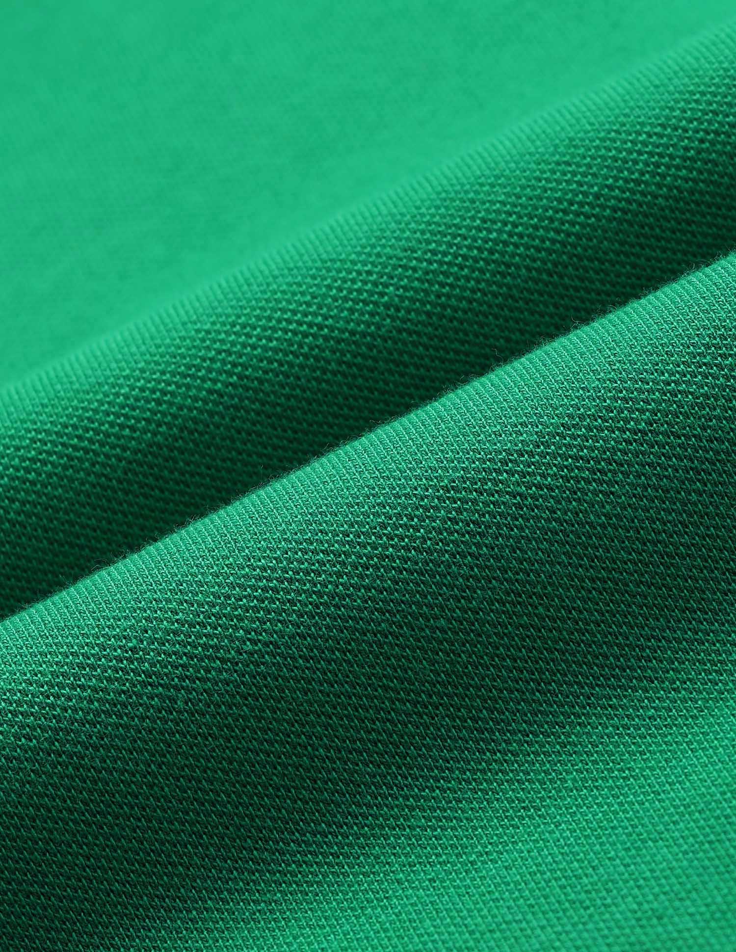 Solid Slim Fit Classic Polo Shirt Medium Green - U.S. Polo Assn. India | Large