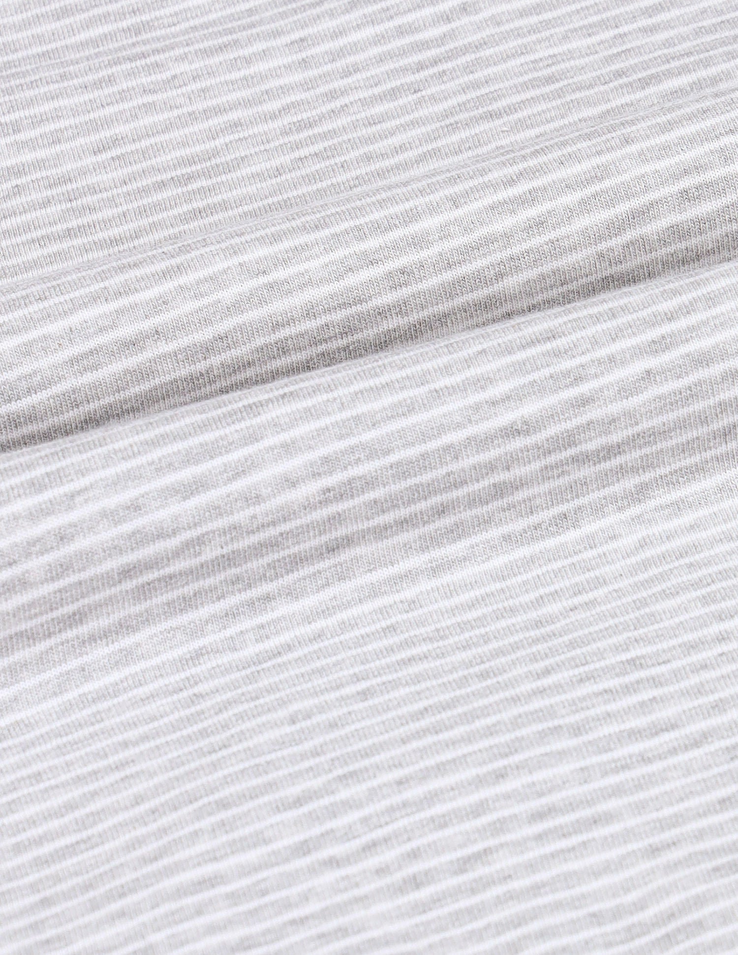 Muscle Fit Horizontal Striped T-Shirt Grey Melange - U.S. POLO ASSN. | Large