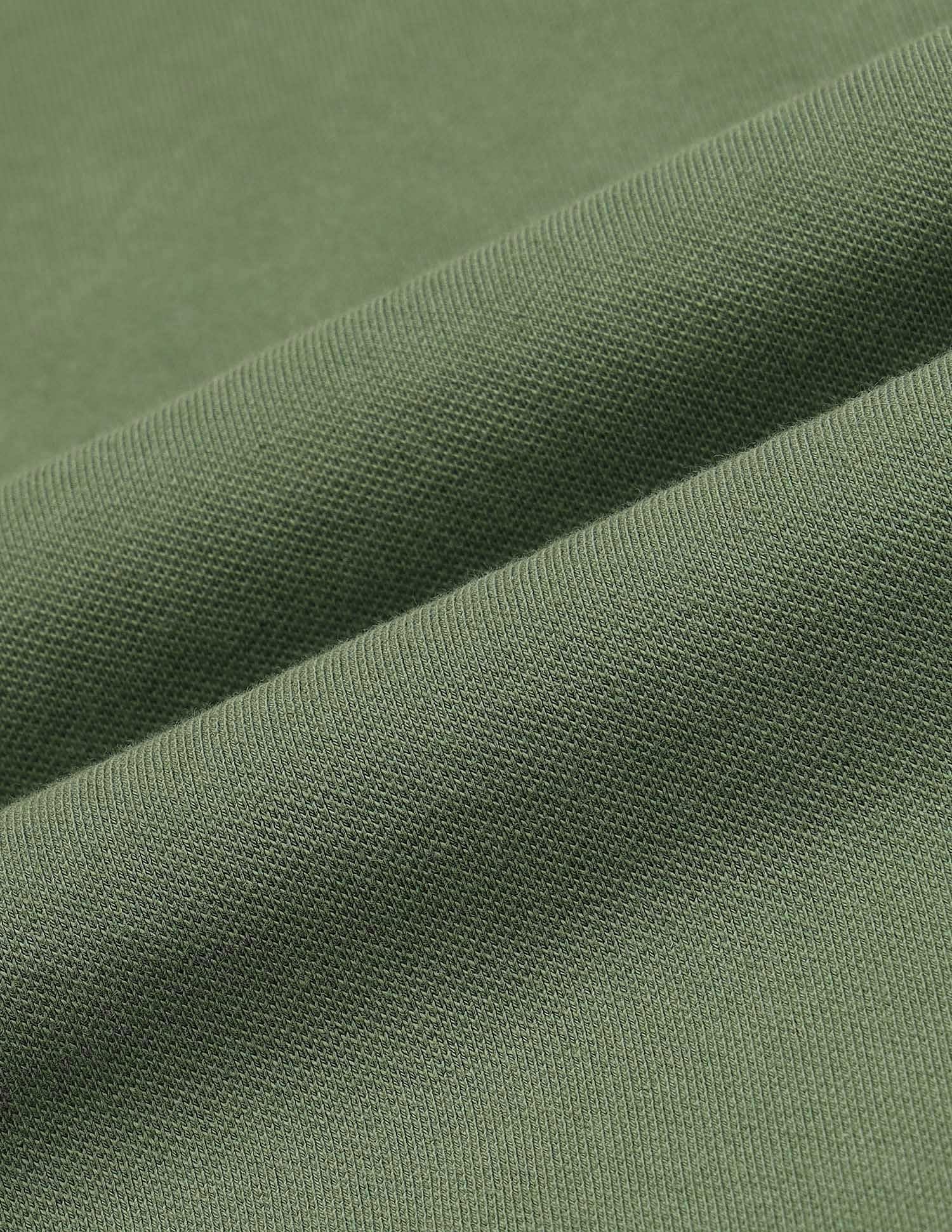 Regular Fit Solid Polo Shirt Light Olive - U.S. POLO ASSN. | Large