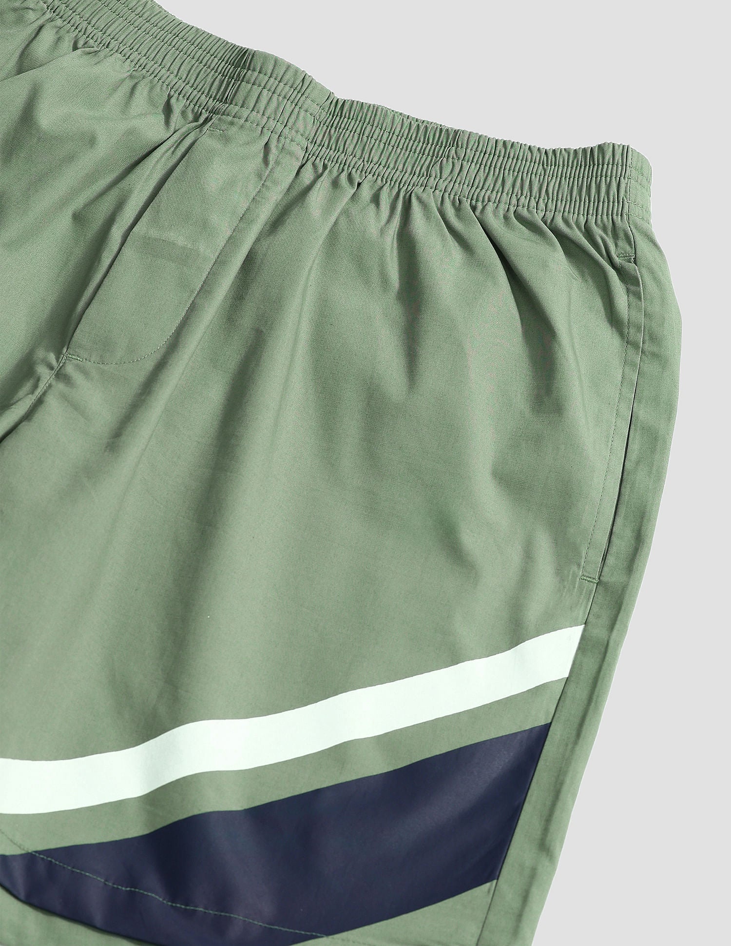 Mid Rise Solid OEX06 Shorts - Pack Of 1 Hedge Green - U.S. POLO ASSN. | Large