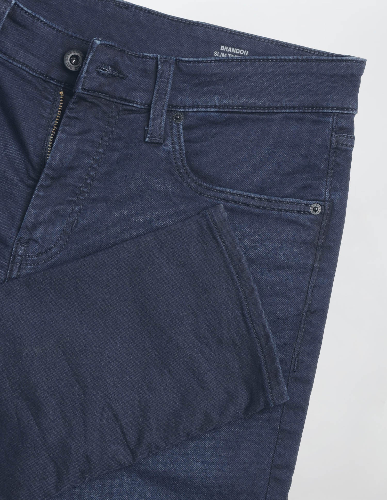 Brandon Slim-Tapered Fit Blue Jeans Dark Blue - U.S. Polo Assn. India | Large