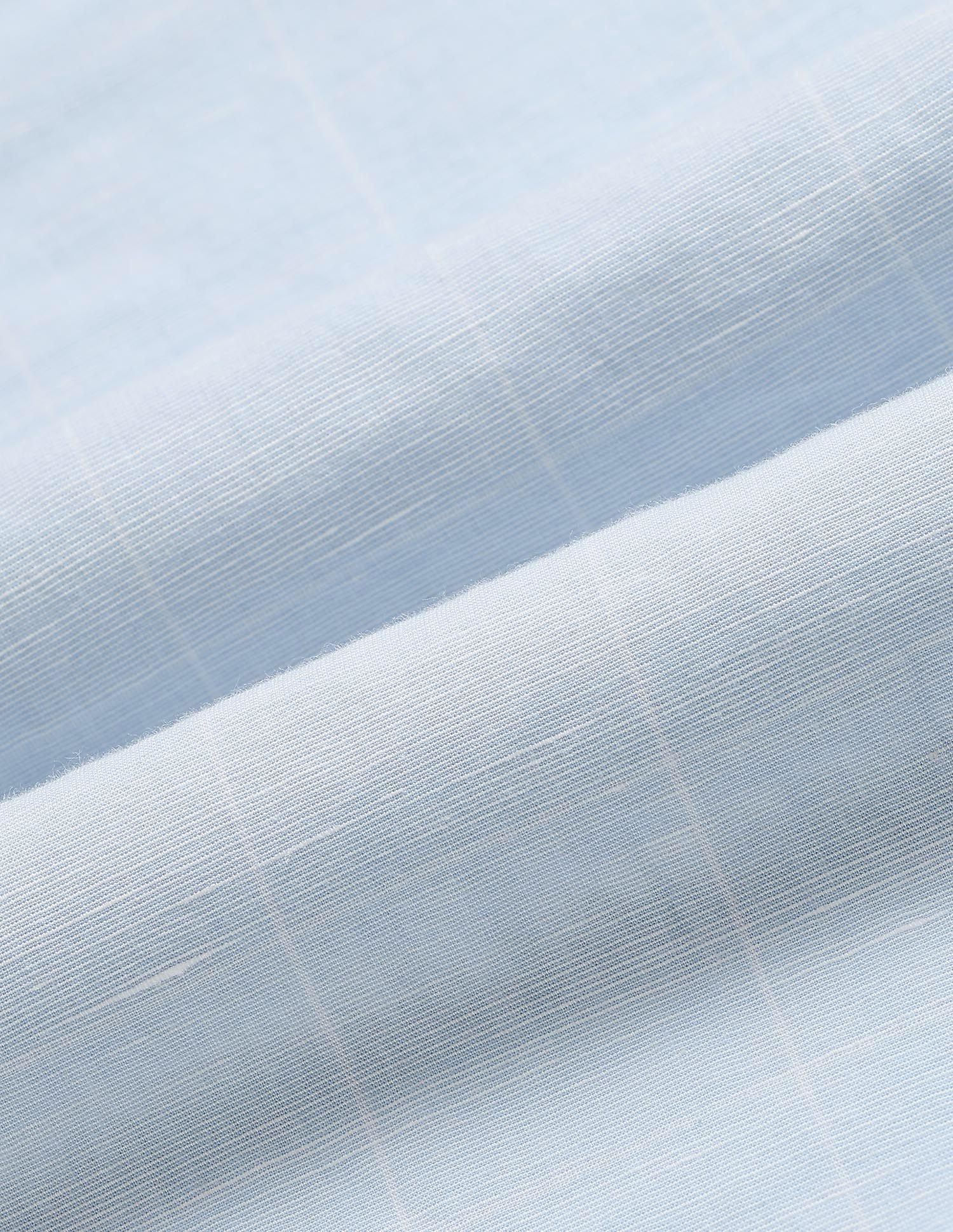 Solid Regular Fit Shirt Light Blue - U.S. Polo Assn. India | Large