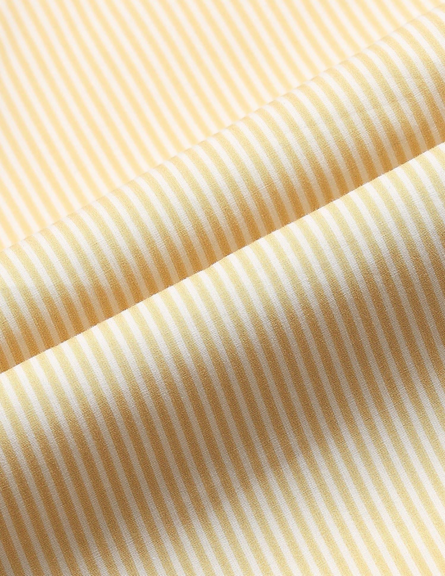 Striped Shirt With Schiffli Border Yellow - U.S. Polo Assn. India | Large
