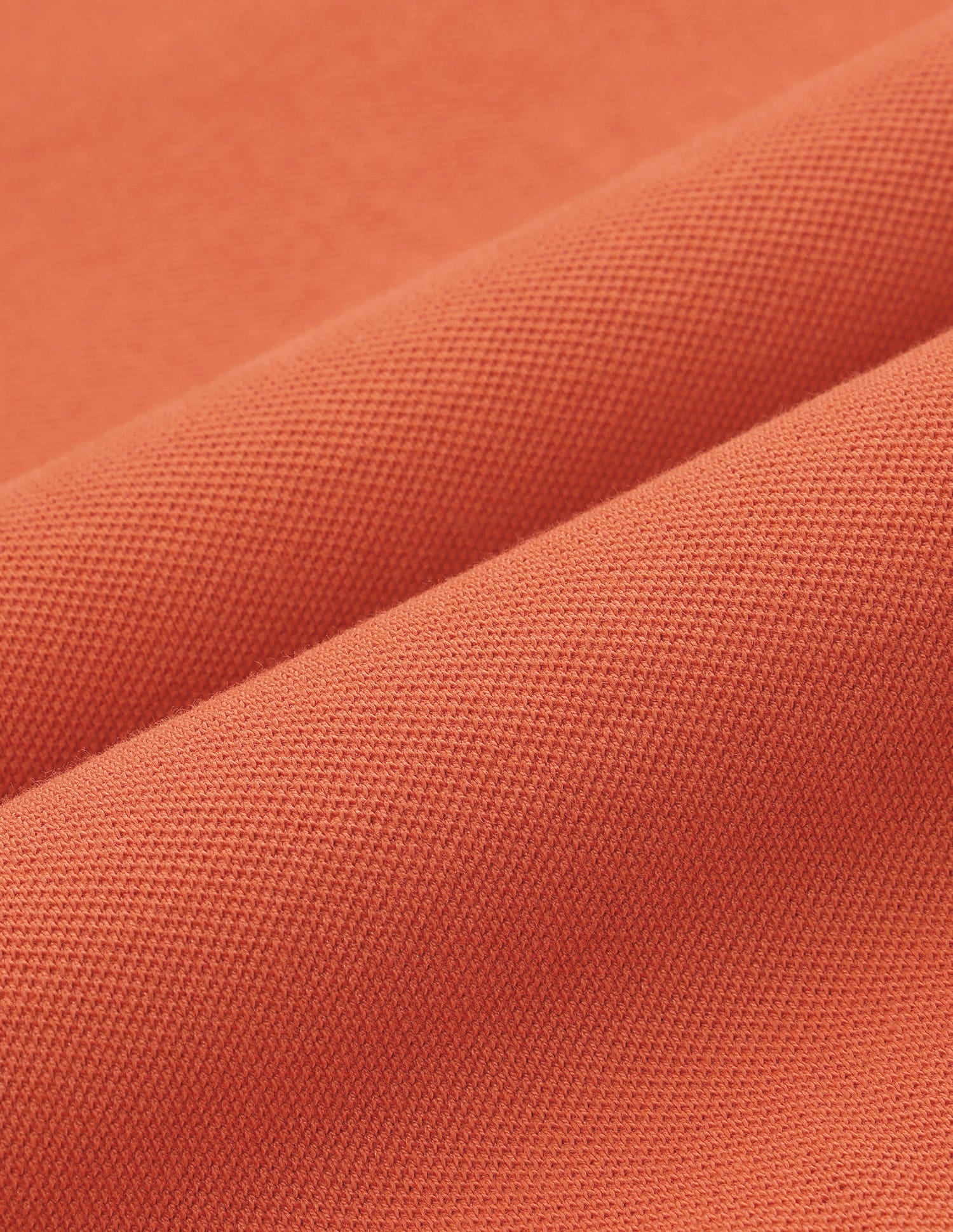 Extended Sleeves Boxy Fit Polo Shirt Orange - U.S. Polo Assn. India | Large