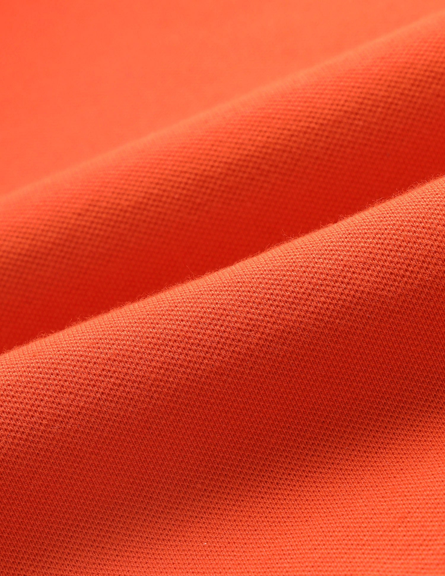 Embroidered Logo Solid Polo Shirt Orange - U.S. POLO ASSN. | Large